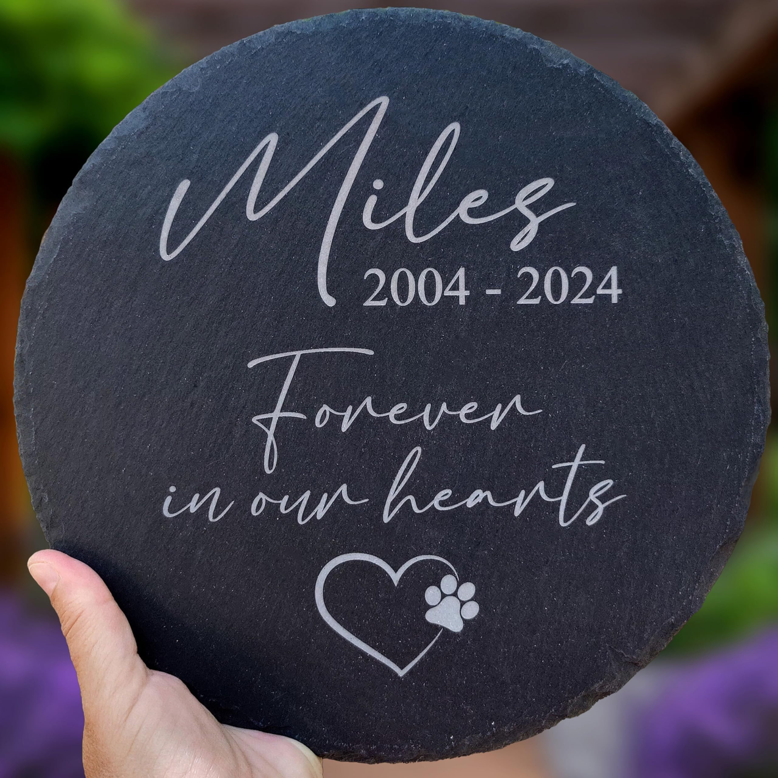 Dog Memorial Gifts For Loss Of Dog, Cemetery Decorations For Grave, Pet Loss Sympathy Gift, Personalized Remembrance Garden Ston