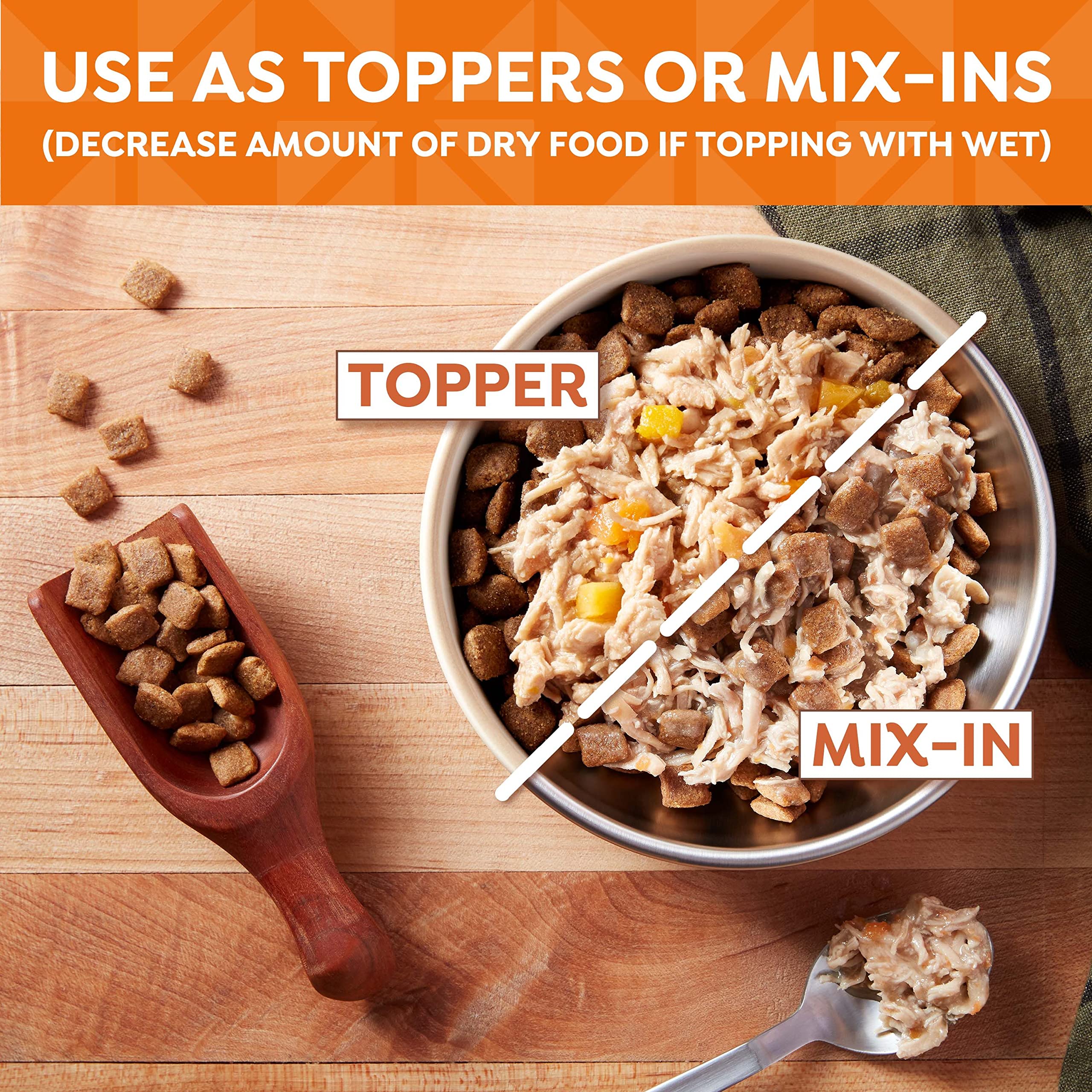 Nature s Recipe Grain Free Chicken & Beef Recipe in Savory Broth Wet Dog Food, 2.75 oz. Cup, 12 Count