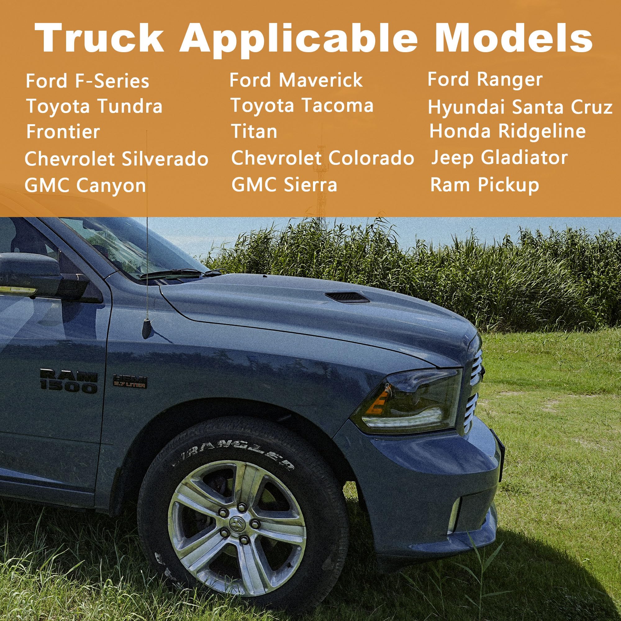 Reliadura Dog Hammock For Truck,Dog Car Seat Cover For Back Seat, Waterproof Seat Cover For Trucks With Mesh Window,Backseat Cov