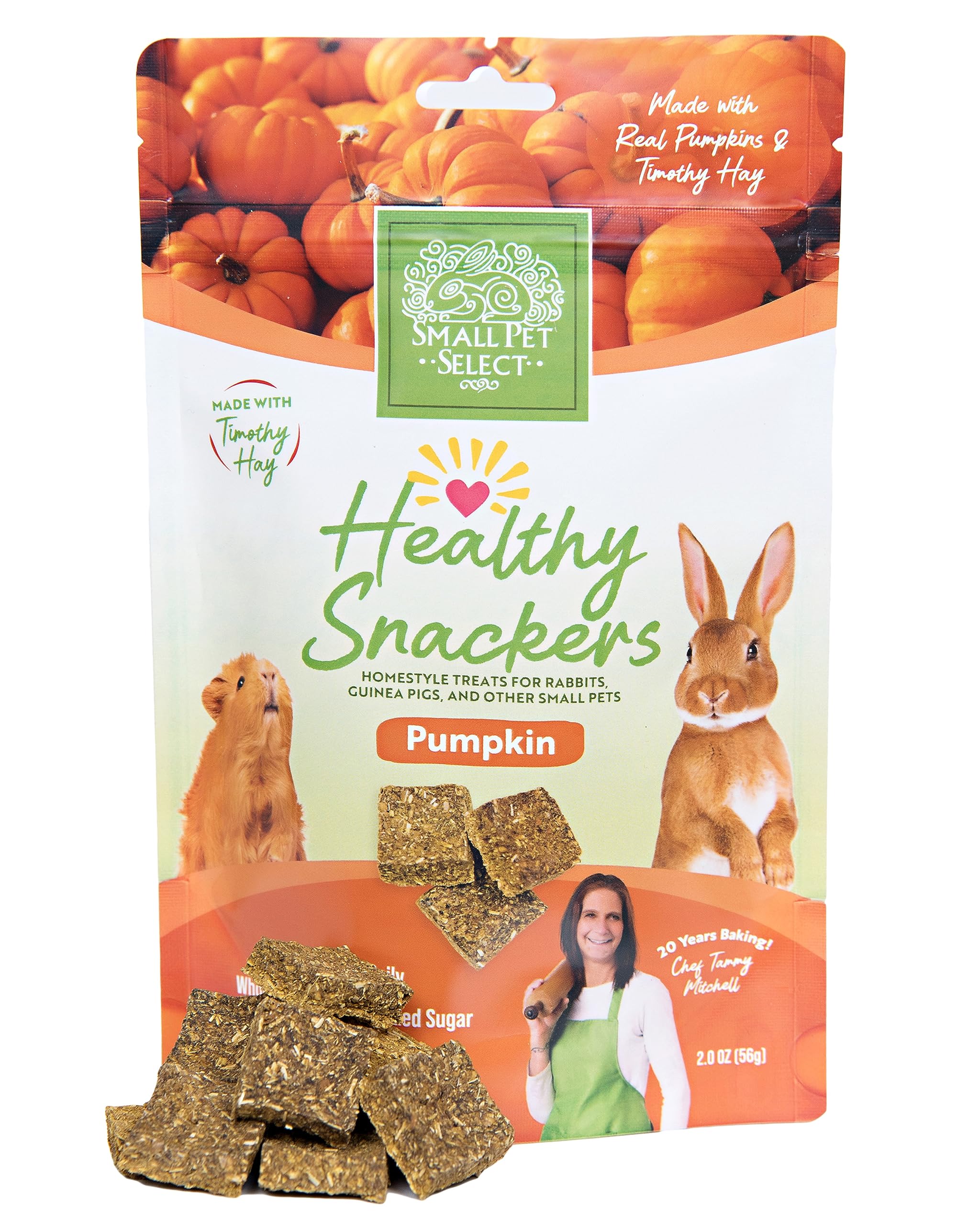 Small Pet Select - Healthy Snackers - Pumpkin