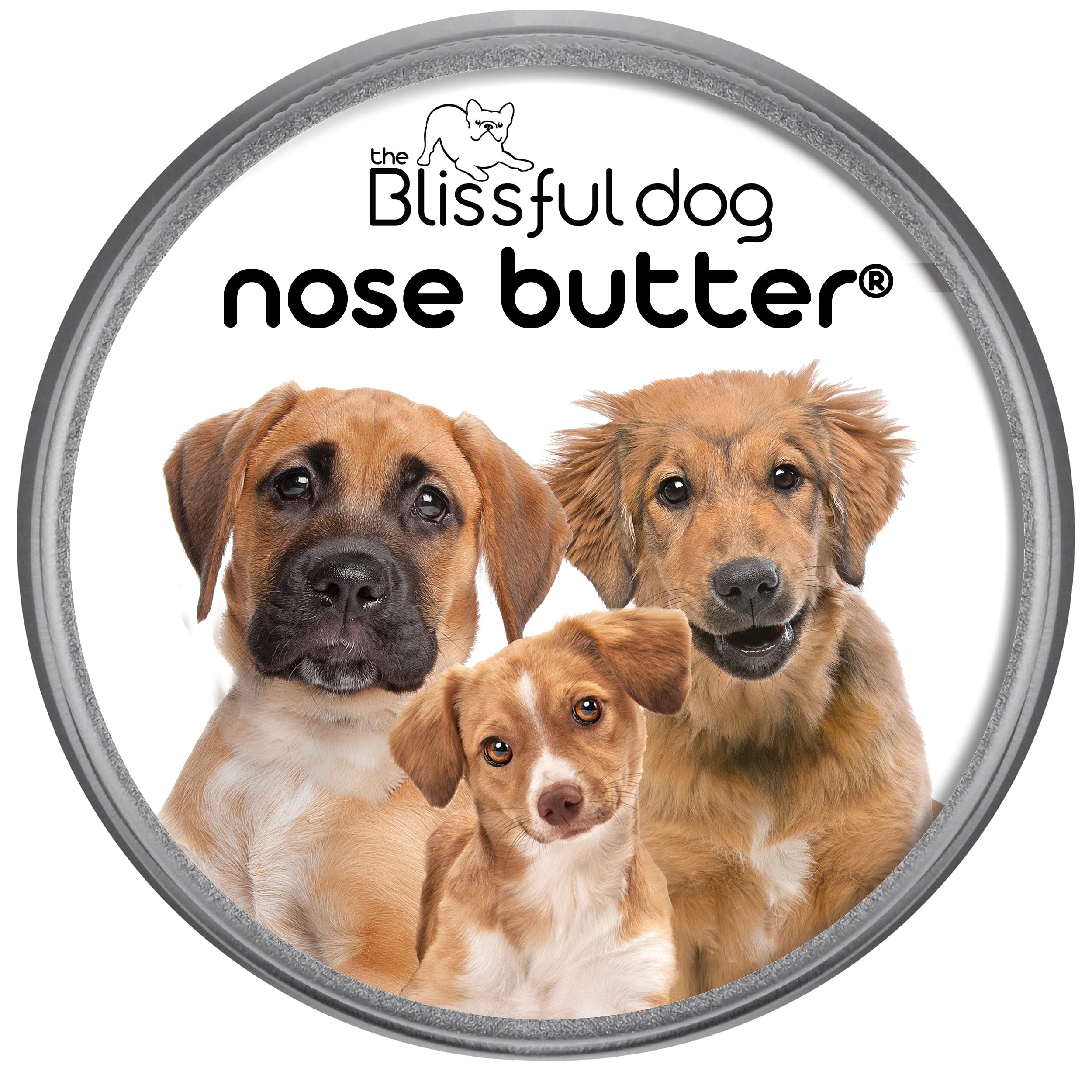 The Blissful Dog Mixed Breed Unscented Nose Butter - Dog Nose Butter, 8 Ounce