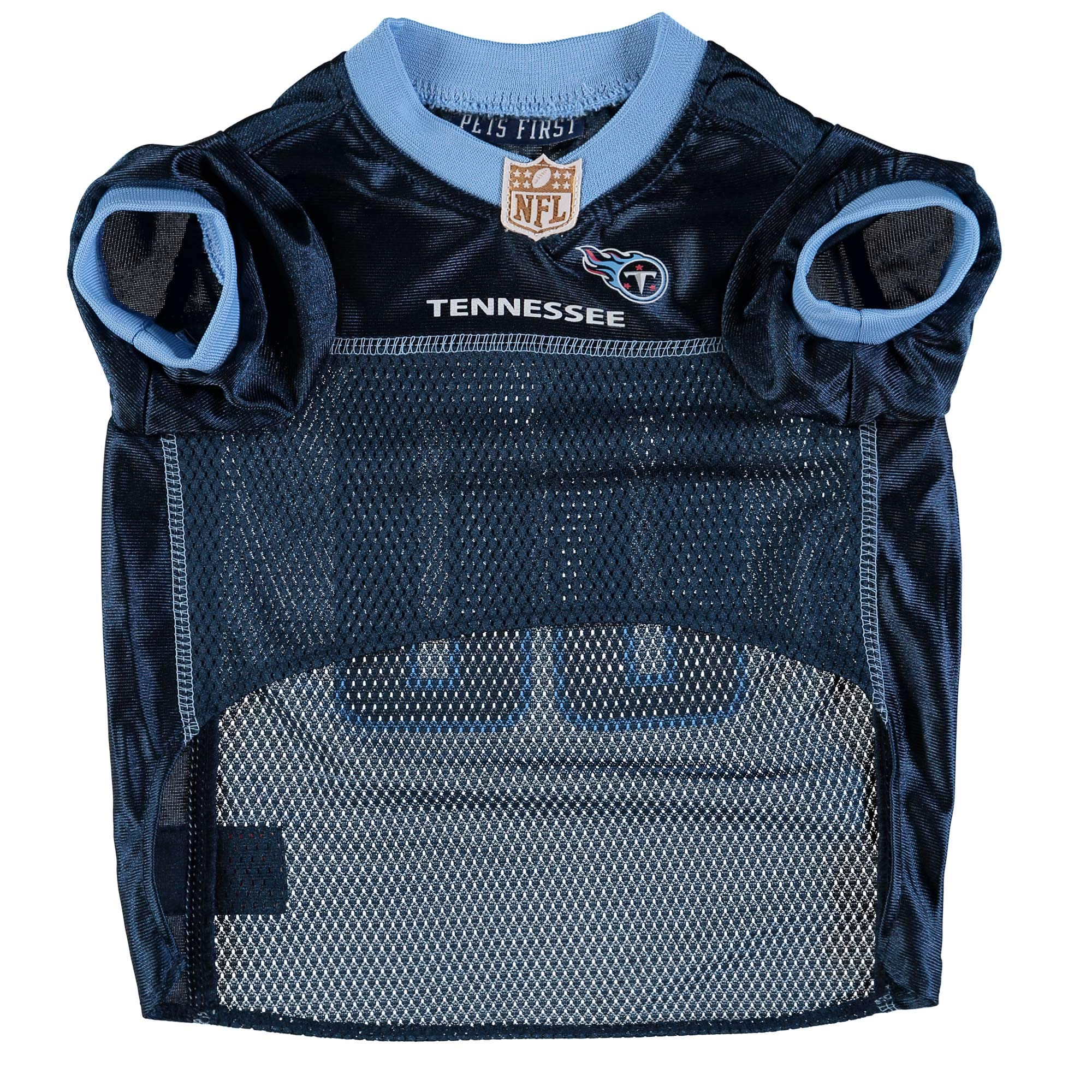 Nfl Tennessee Titans Dog Jersey, Size: X-Small. Best Football Jersey Costume For Dogs & Cats. Licensed Jersey Shirt