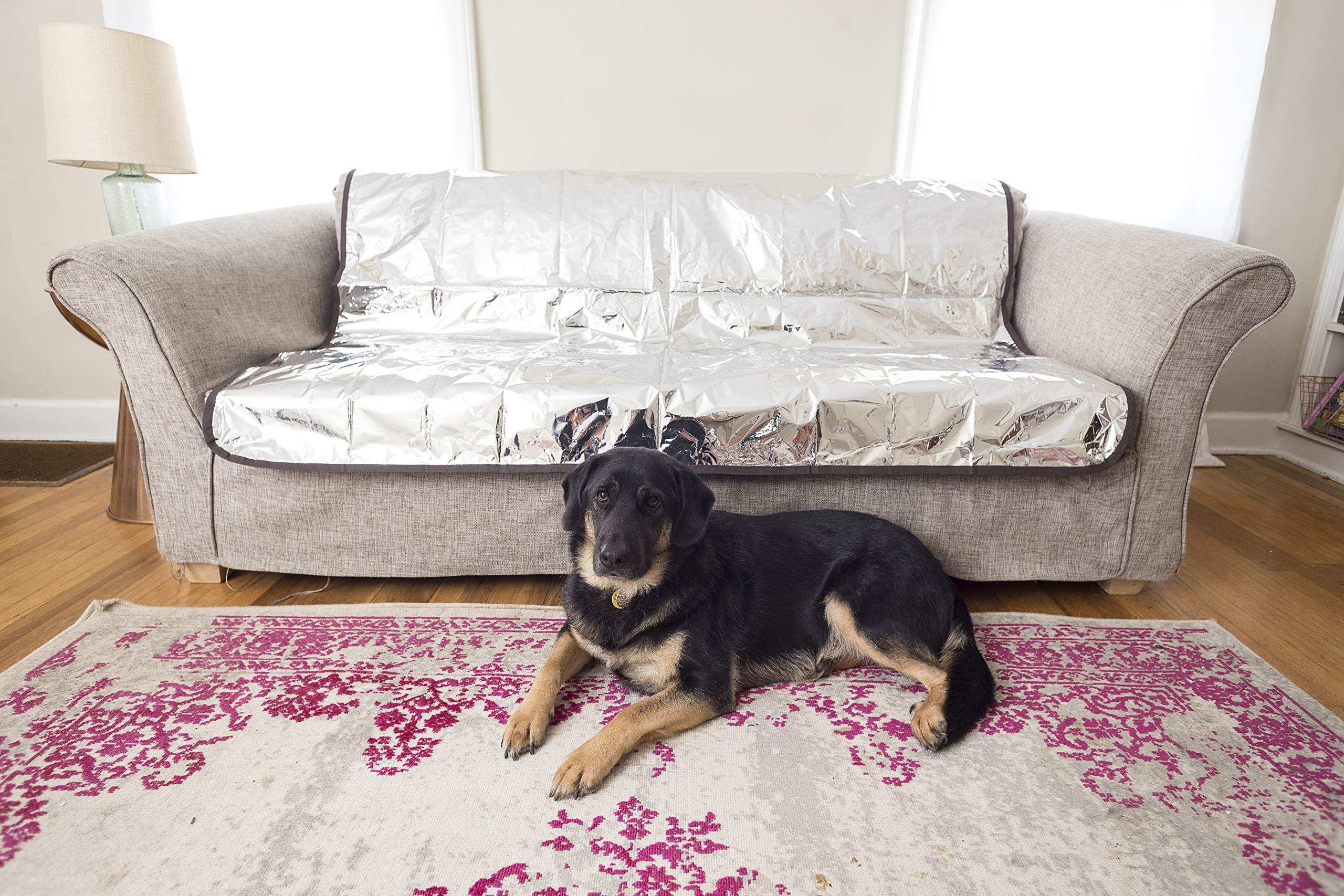 Pet Parents Pain-Free Pet Repeller Cat & Dog Deterrent Mat, Non-Electric Pet Deterrent Mat To Keep Pets Off Couch & Furniture, Cat Deterrent Mat, Premium Couch Covers For Dogs, Keep Dog Off Couch!