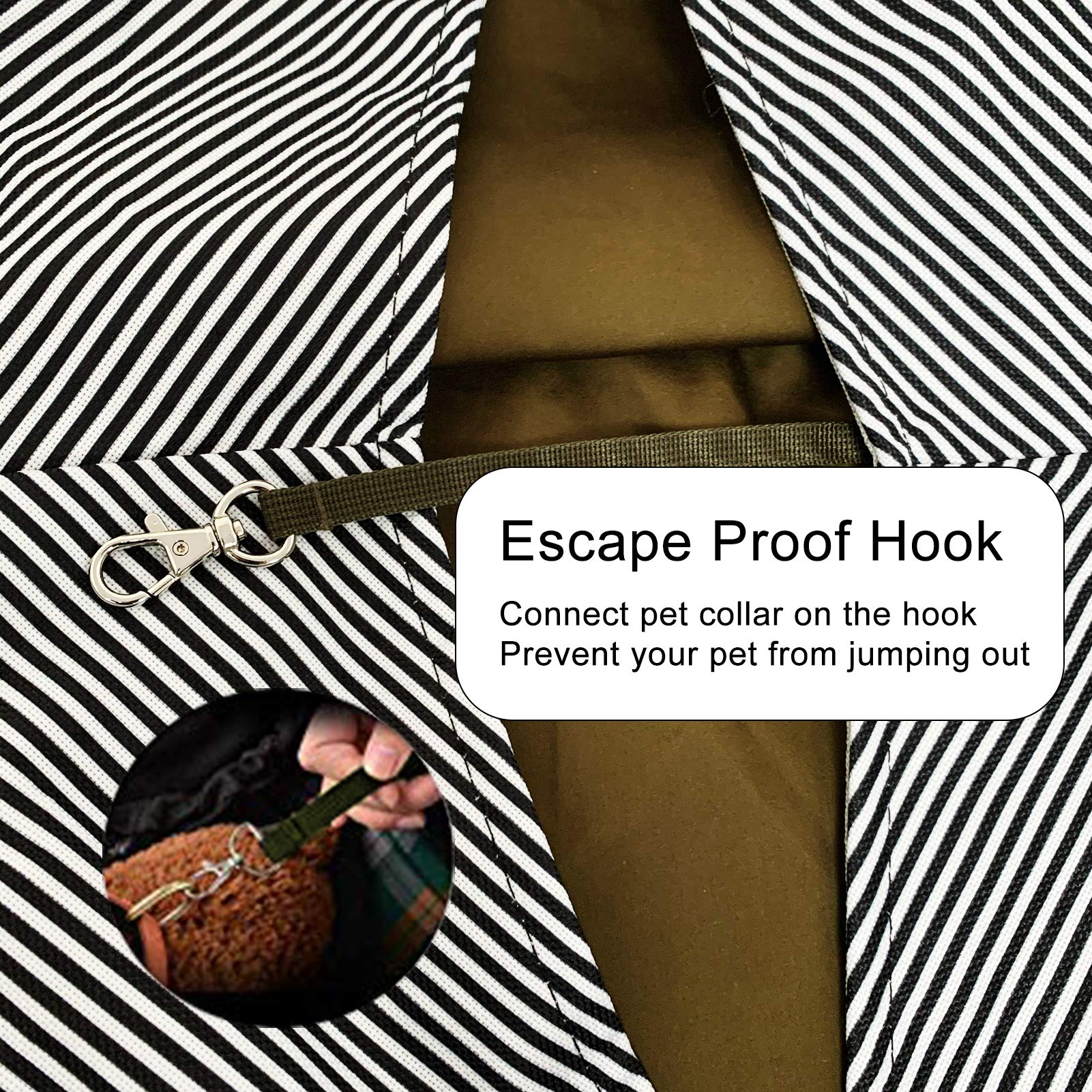 Damifan Pet Carrier Comfortable Pet Sling Backpack For Small Dogs And Puppy Adjustable Shoulder Strap Pet Sling Carrier,Fit 7~15Lb Cats&Small Dogs