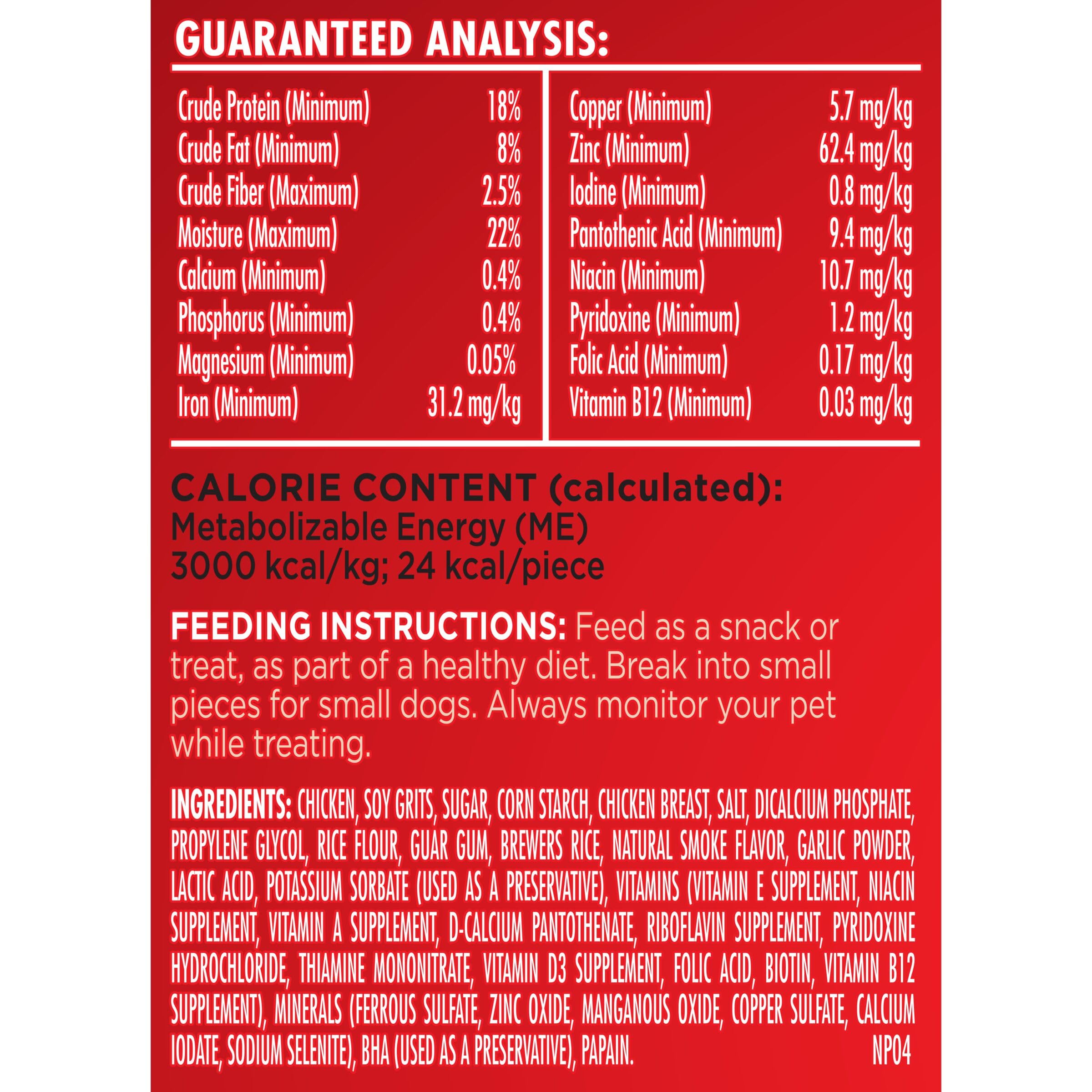 Milk-Bone Soft & Chewy Dog Treats, Chicken Recipe, 25 Ounce Made with Real Chicken Breast