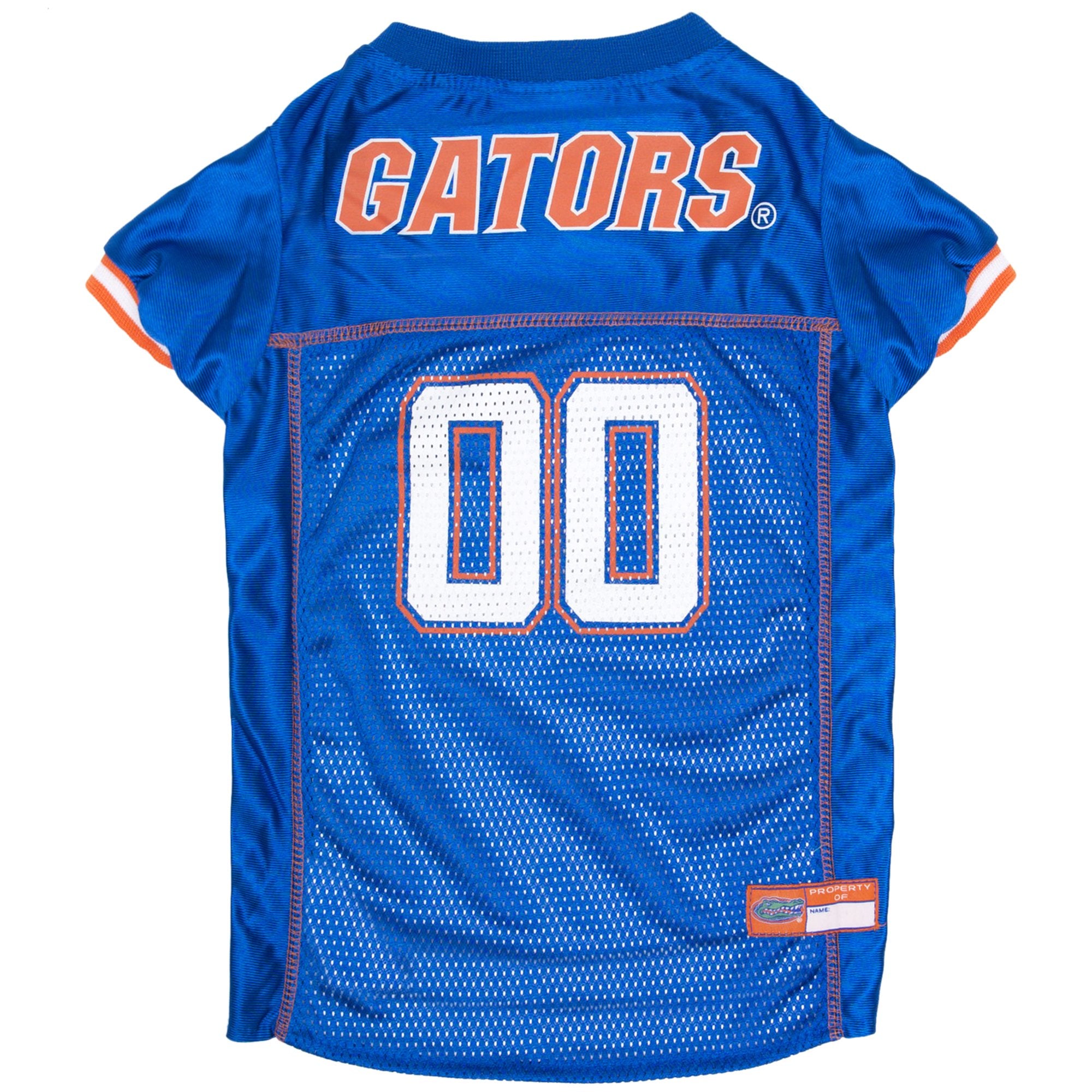 Pets First NCAA College Florida Gators Mesh Jersey for DOGS & CATS, XX-Large. Licensed Dog Jersey with your Favorite Football/Ba