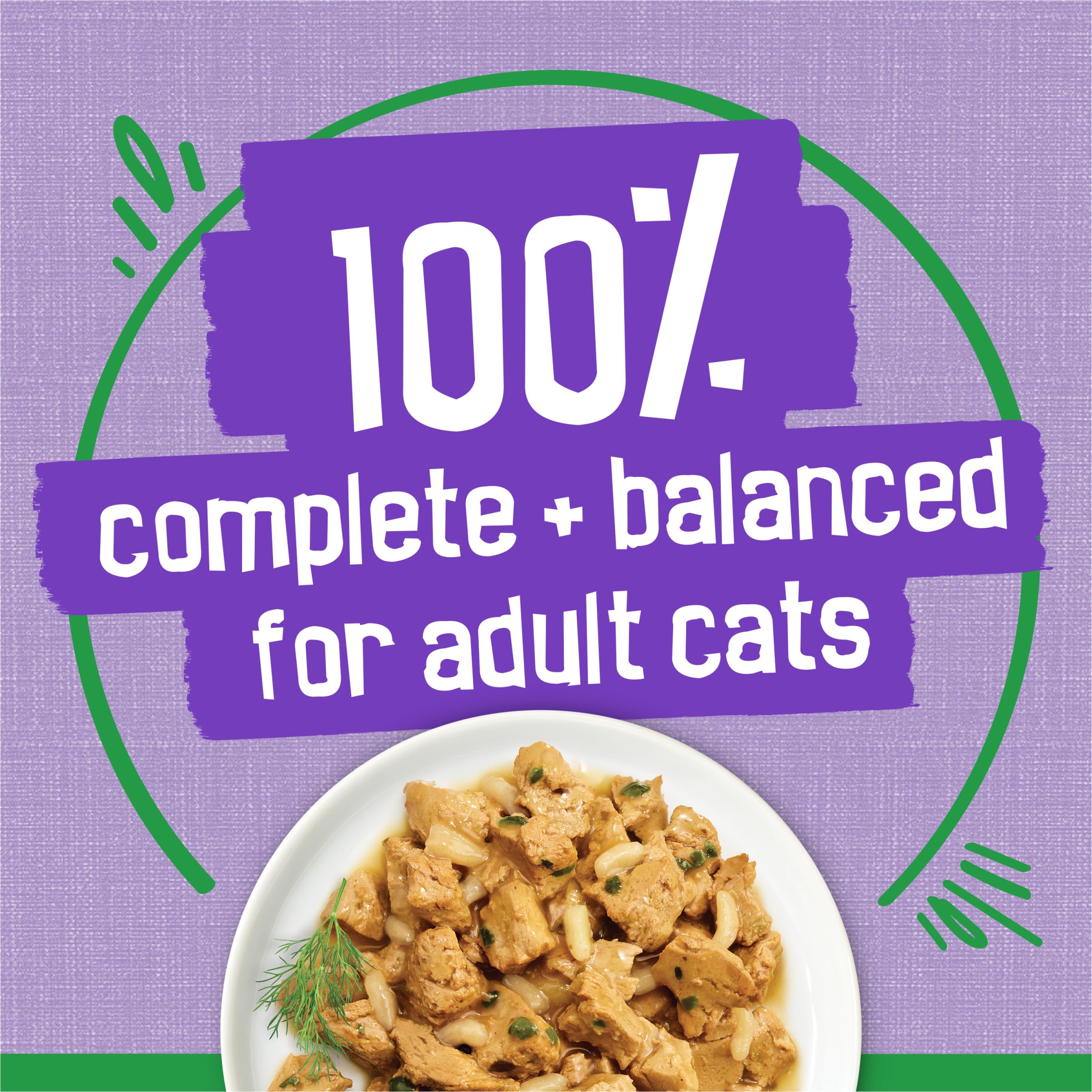 Purina Friskies Indoor Cat Food Meaty Bits Homestyle Turkey Dinner With Garden Greens in Gravy - 5.5 Ounce (Pack of 24)