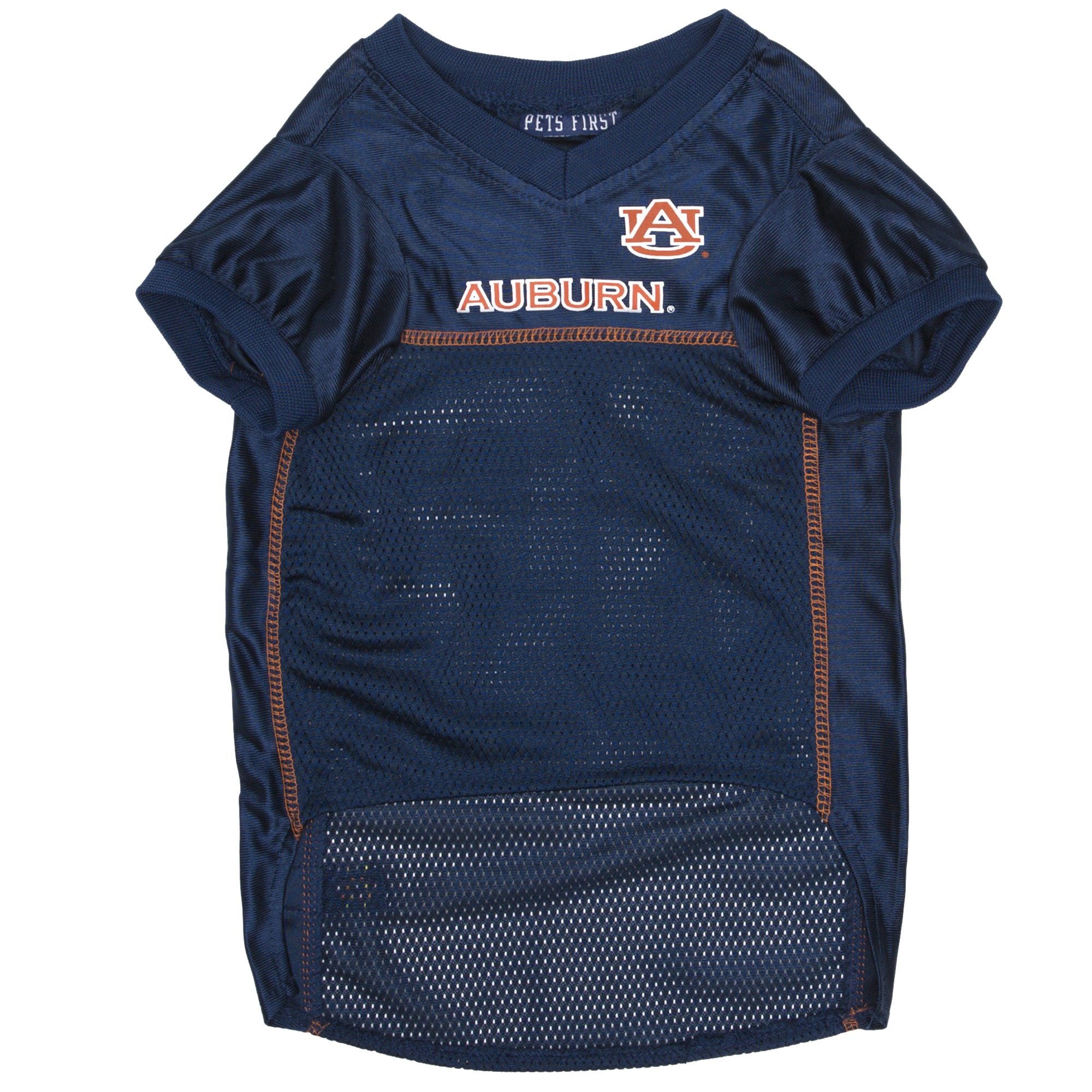 Pets First NCAA College AUburn Tigers Mesh Jersey for DOGS & CATS, X-Small.Licensed Dog Jersey with your Favorite Football/Baske