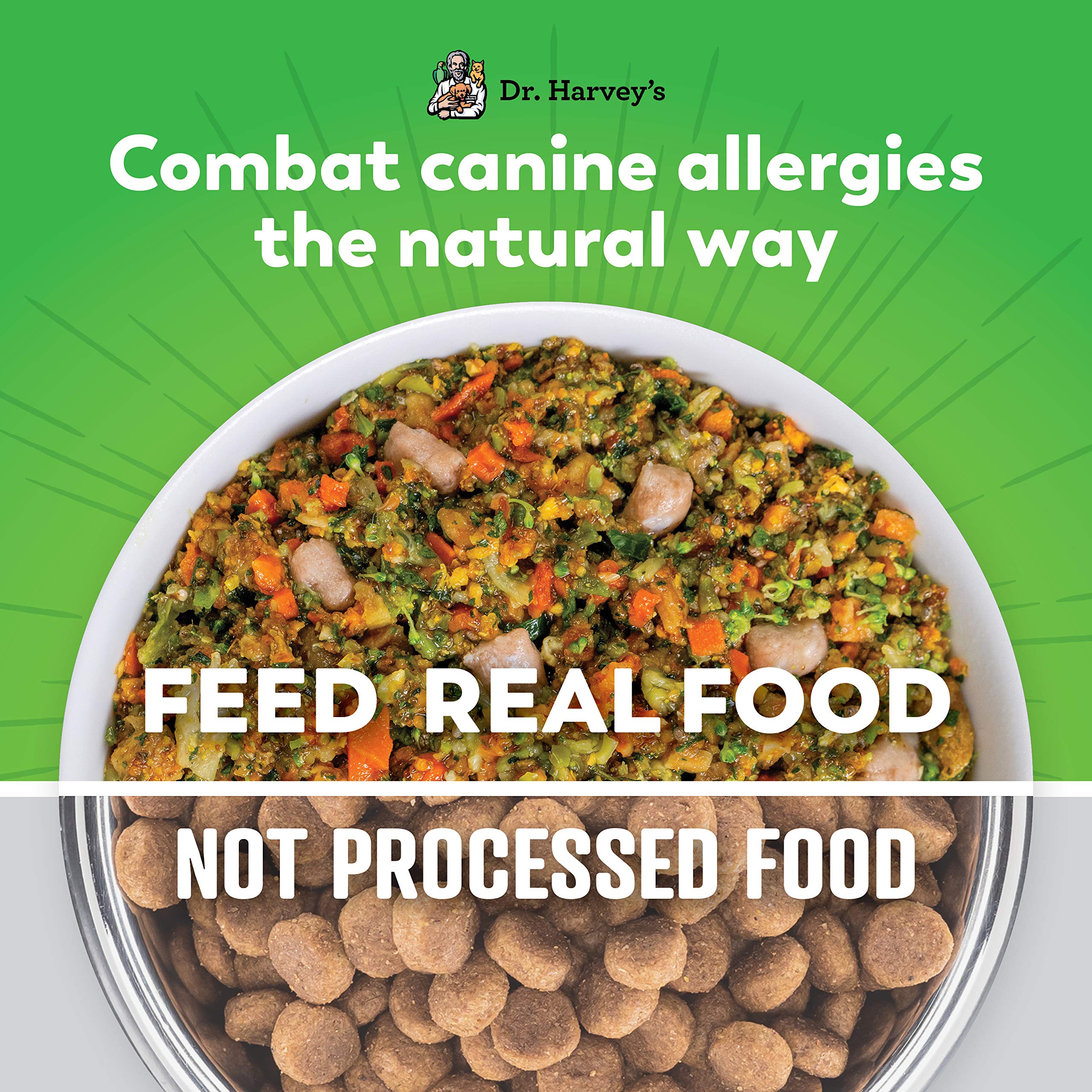Dr. Harveys Specialty Diet Limited Ingredient - Human Grade Dog Food for Dogs with Sensitivities - Salmon Recipe (5 Pounds)