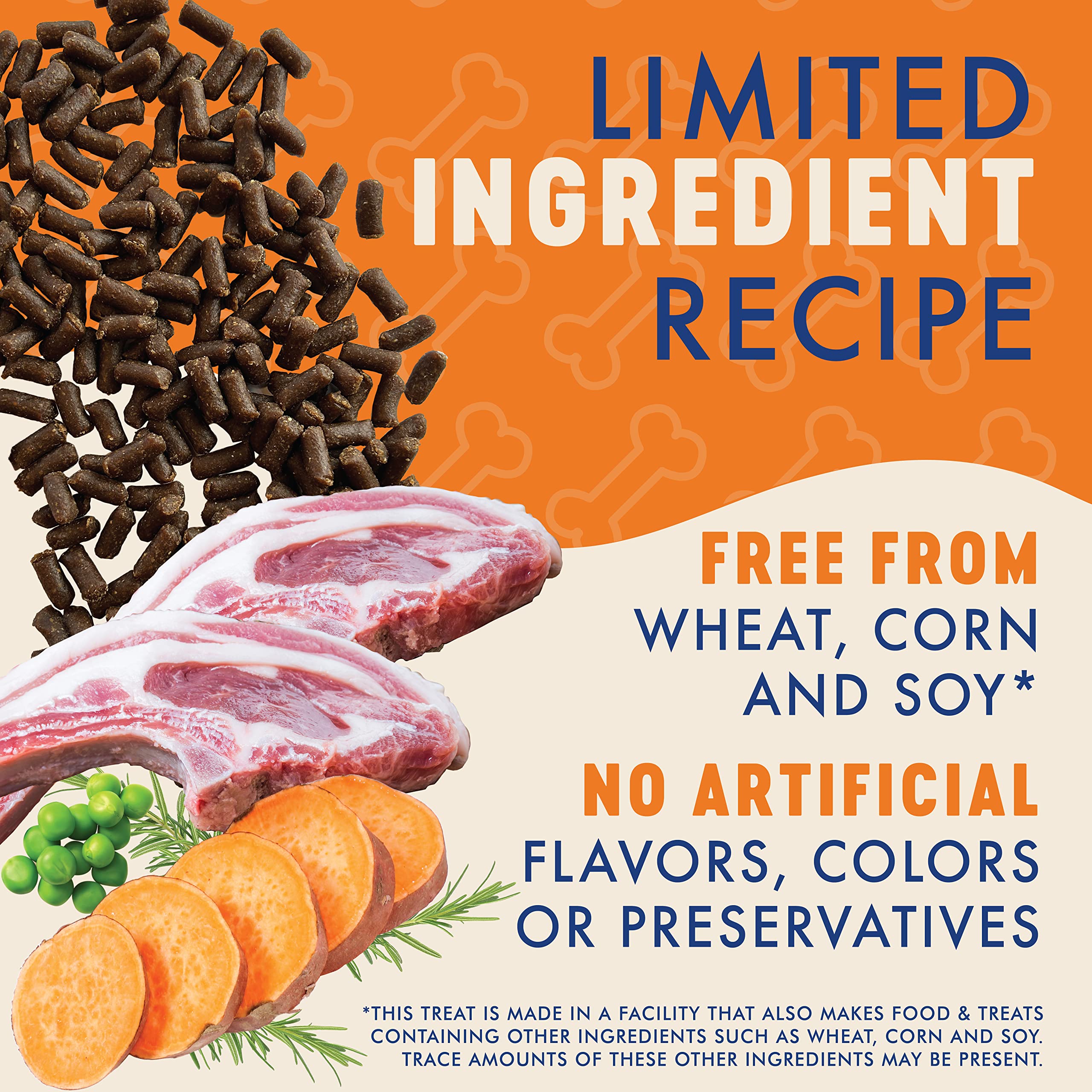 Finleys Dog Treat Lamb Training Bites Treats for Dogs Made in USA | All-Natural Protein Wheat Free Dog Treats | Healthy Dog Tre