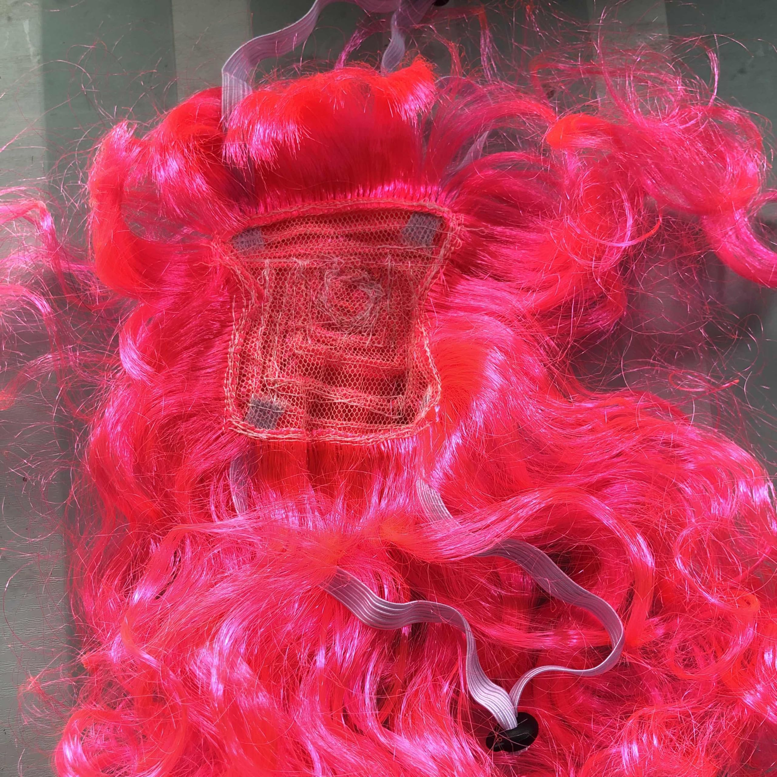 Drasawee Long Synthetic Female Pet Wigs Dog Cat Hair Costumes