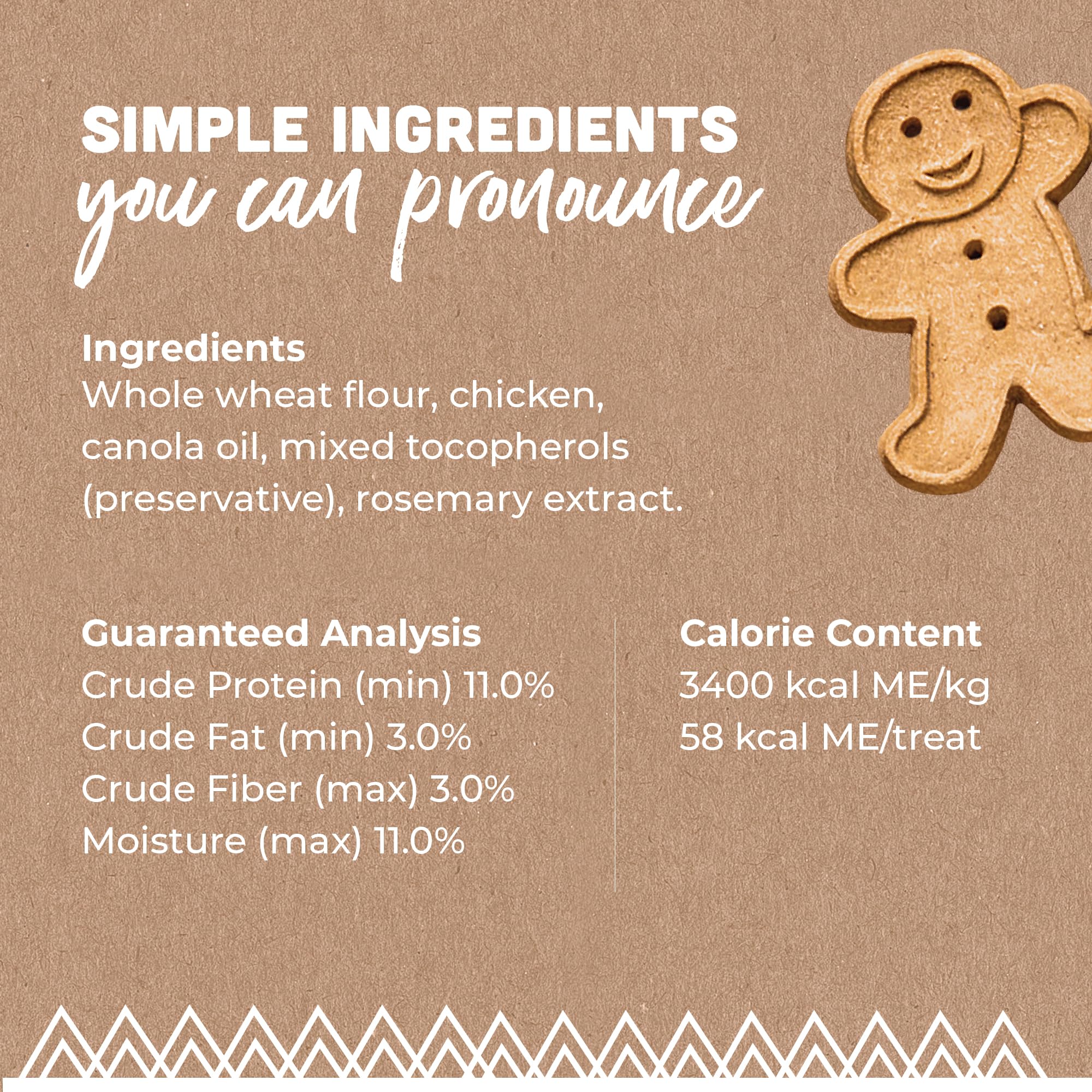 Buddy Biscuits 8 oz. Box Teeny Crunchy Dog Treats Made with Roasted Chicken