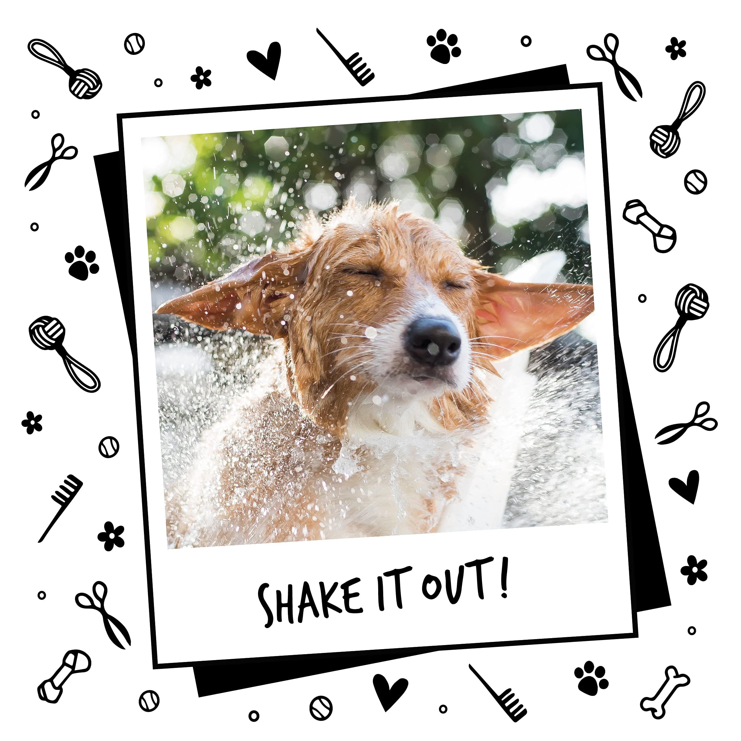 Bugalugs Dog Shampoo Luxury 2 In 1 Papaya & Coconut Dog Grooming Shampoo Products For Smelly Dogs With Fragrance, Best Puppy Shampoo, Professional Groom Vegan Pet Shampoo & Conditioner