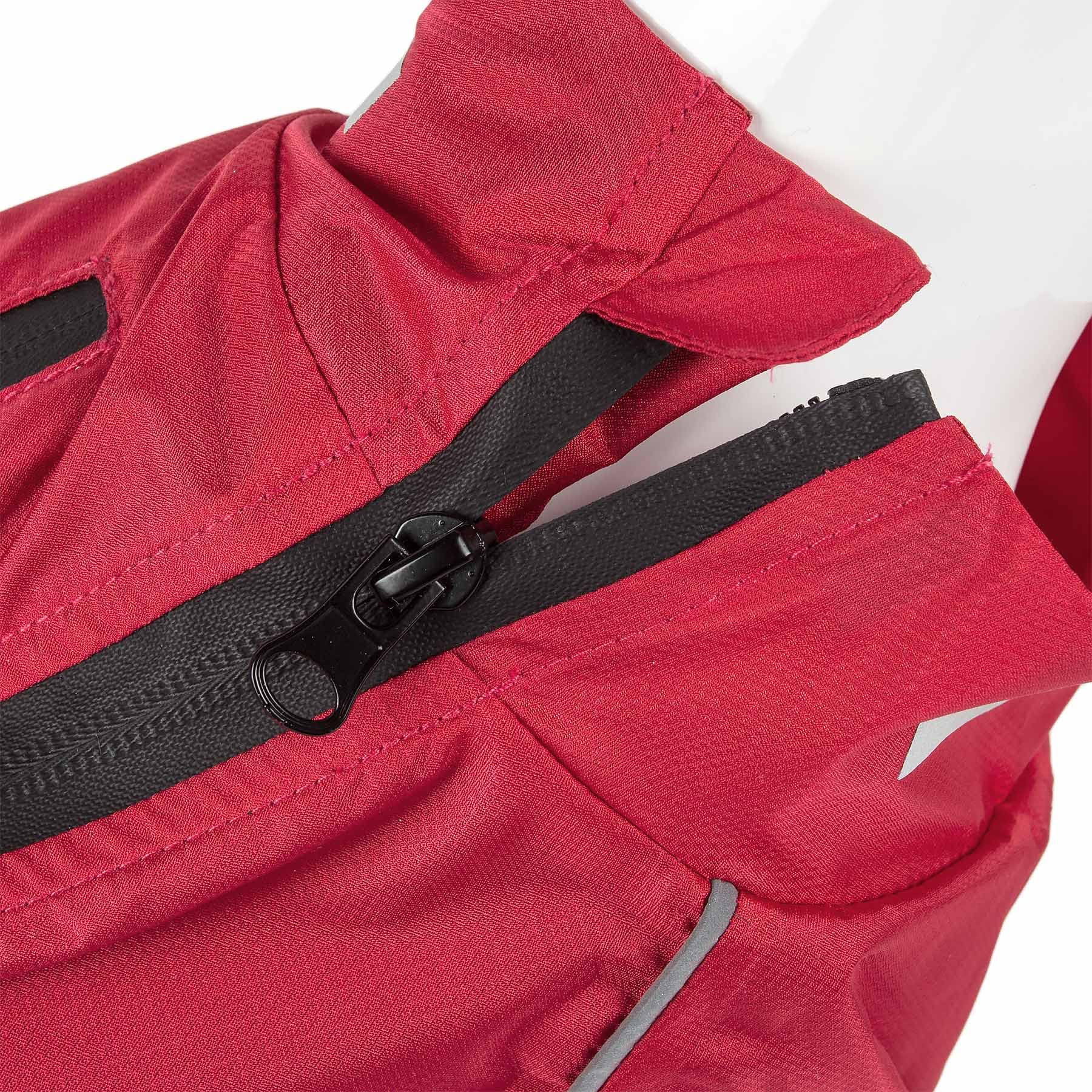 Reflecta-Sport Adjustable Reflective Weather-Proof Pet Rainbreaker Jacket