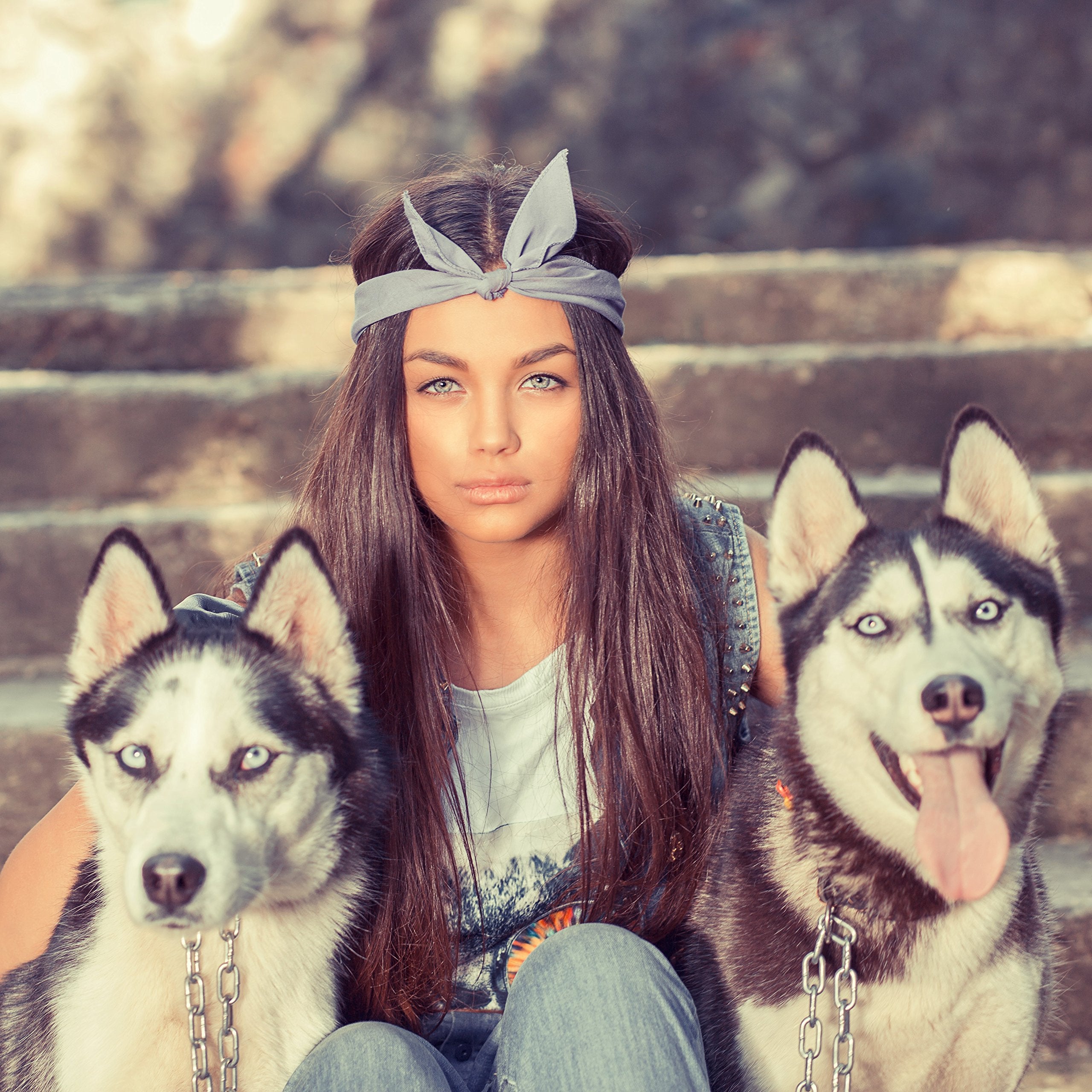3 Pack Mechaly Dog Bandana Neck Scarf Paisley Cotton Bandanas - Any Pets (Hot Pink)