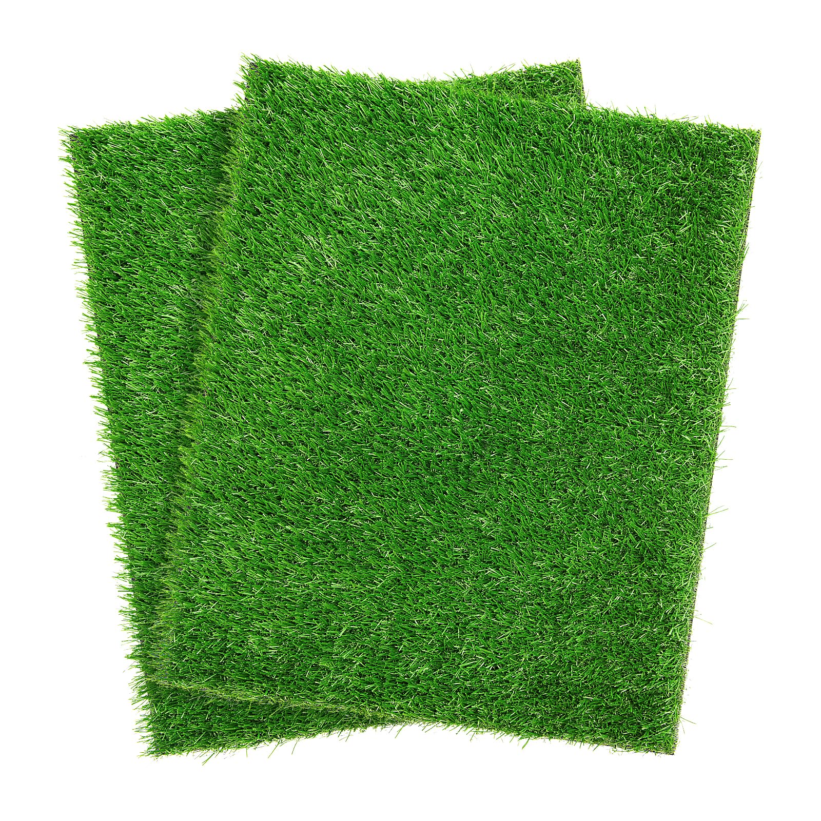 Artificial Dog Grass Pee Pad 30.5'X30.5' 2Pack, Washable Indoor Potty Training Replacement Turf For Puppy, Reusable Realistic Grass For Dogs