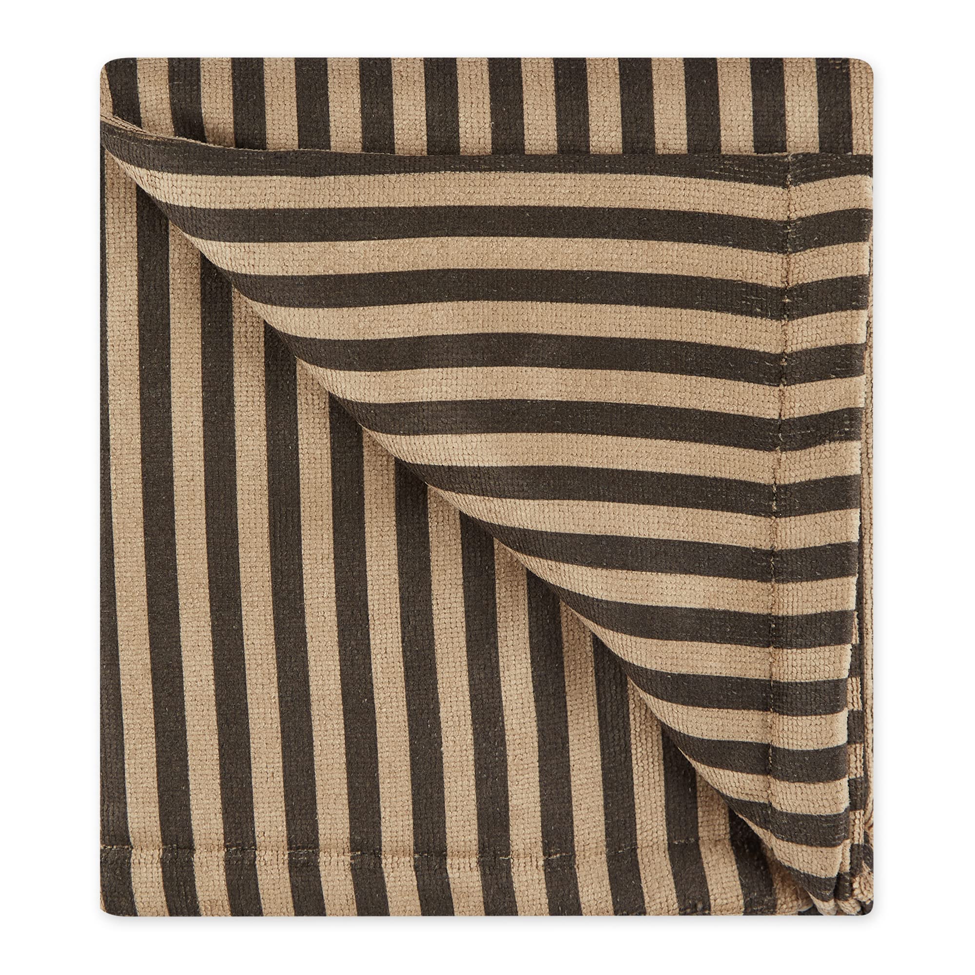 Bone Dry Pet Grooming Towel Collection Absorbent Microfiber X-Large, 41x23.5, Striped Brown