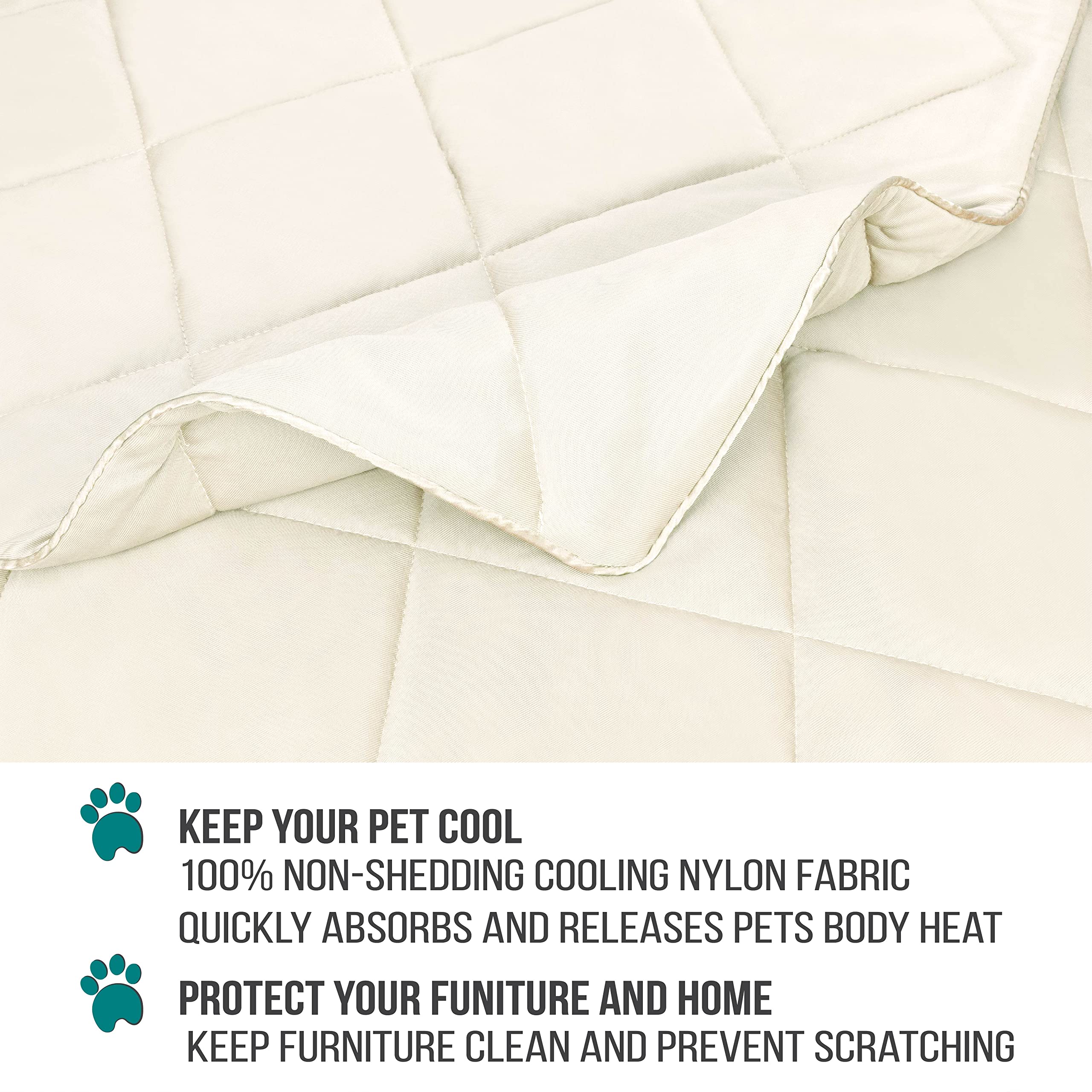 Petami Premium Cooling Dog Blanket | Lightweight Fluffy Pet Throw Blanket Bed Cover For Dogs, Cat, Puppies | Pet Blanket Furnitu