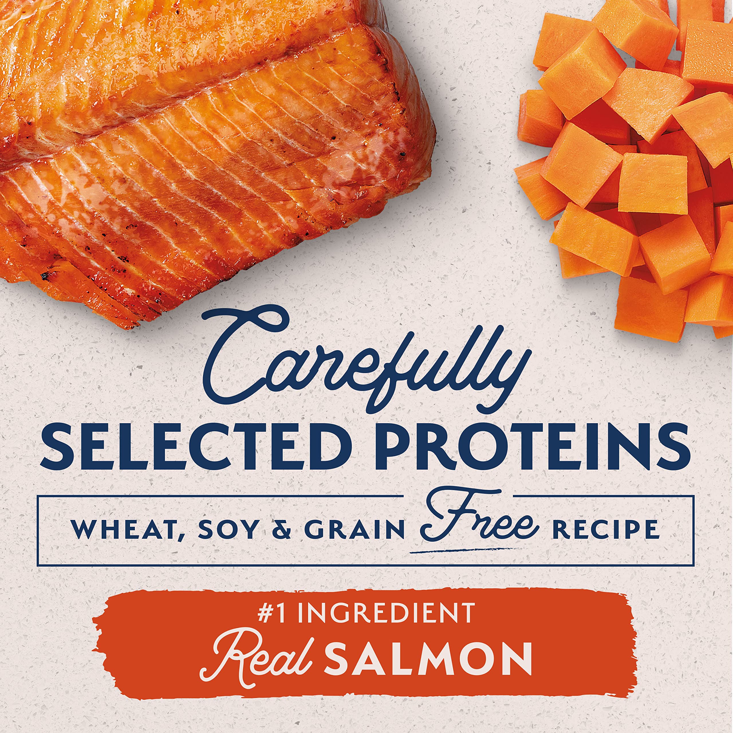 Natural Balance Limited Ingredient Small Breed Adult Grain-Free Dry Dog Food, Salmon & Sweet Potato Recipe, 12 Pound (Pack of 1)