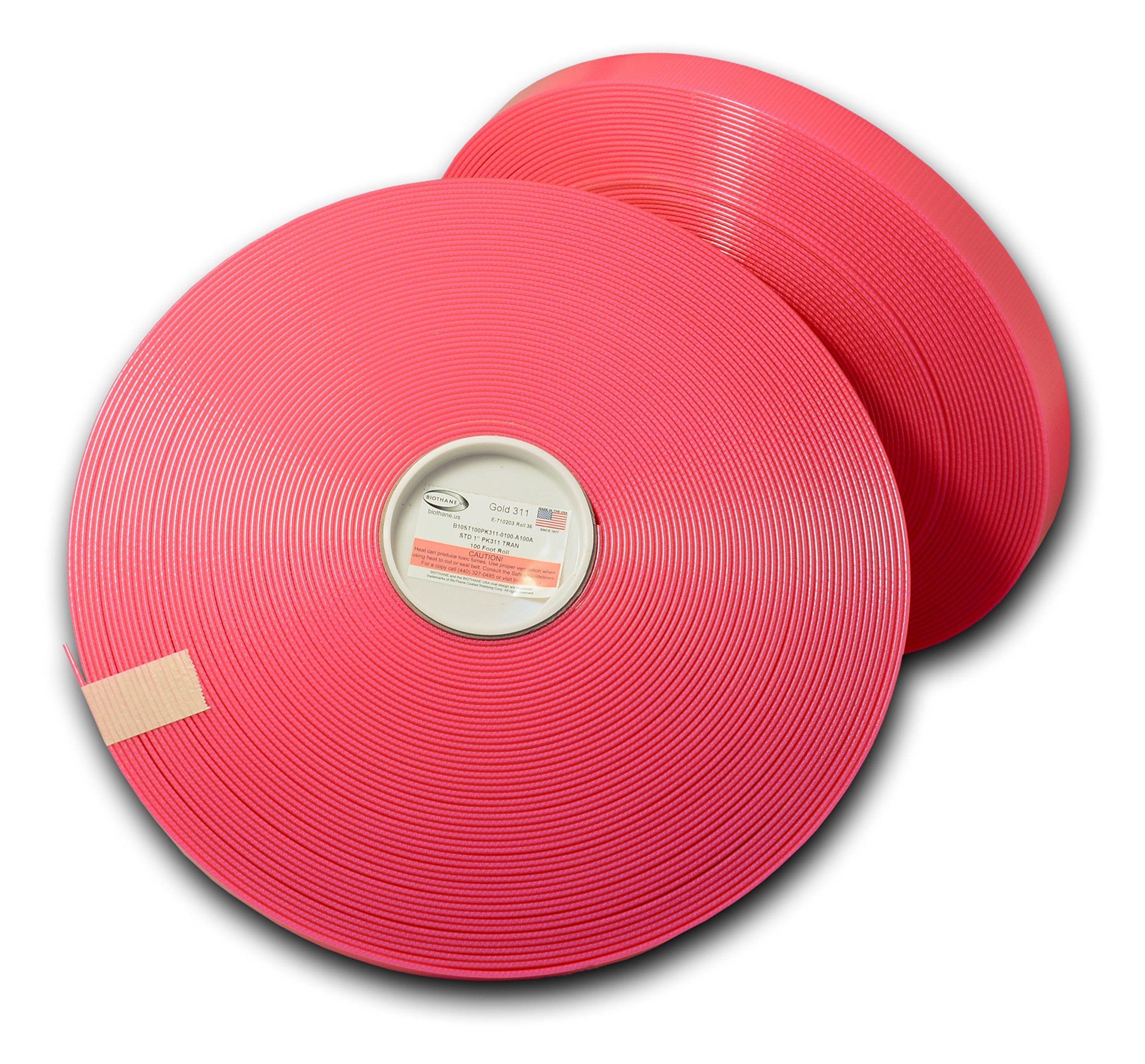 3/4'' Gold Standard (0.10'' Thick) | Biothane Usa (25 Feet, Pink 311)