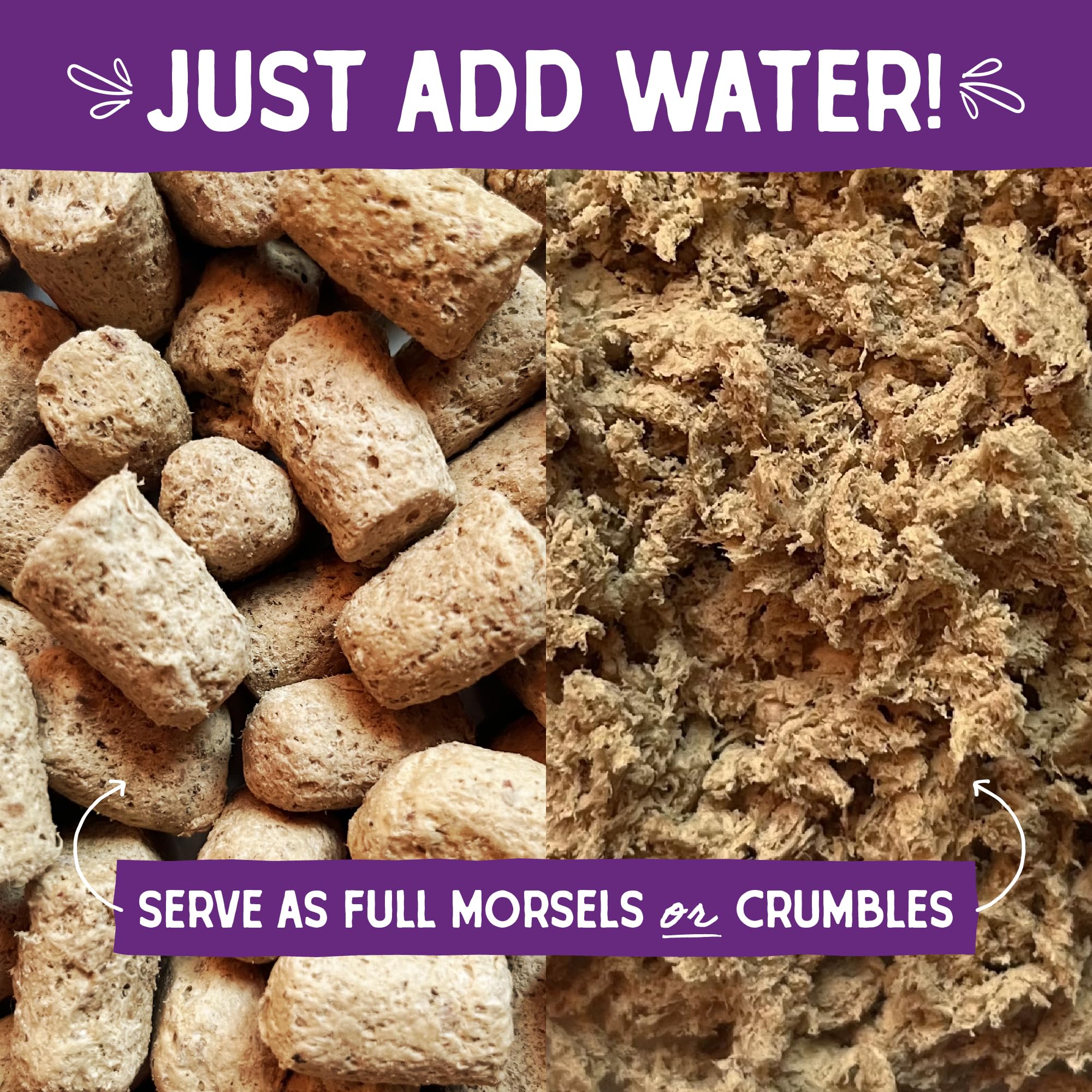 Stella & Chewys Freeze-Dried Raw Cat Dinner Morsels - Grain Free, Protein Rich Cat & Kitten Food - Absolutely Rabbit Recipe - 3