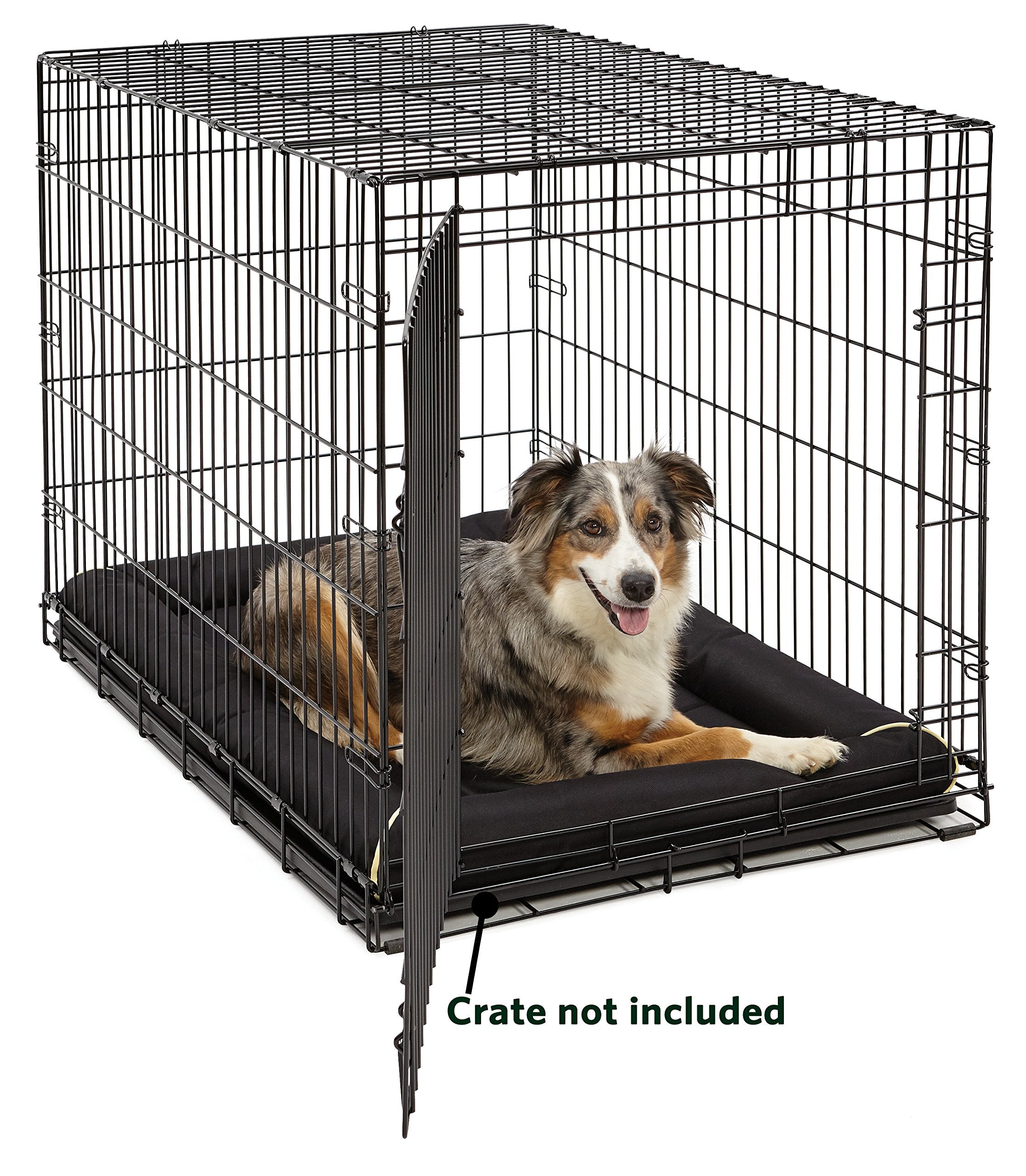 Midwest Homes For Pets Maxx Dog Bed For Metal Dog Crates, 42-Inch, Black