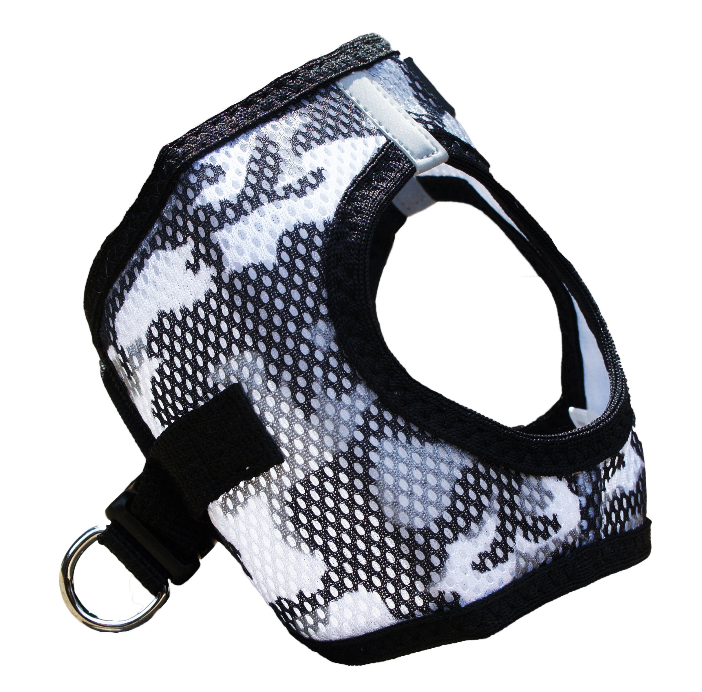 Doggie Design American River Dog Harness Camouflage Collection - Gray Camo Xxxl