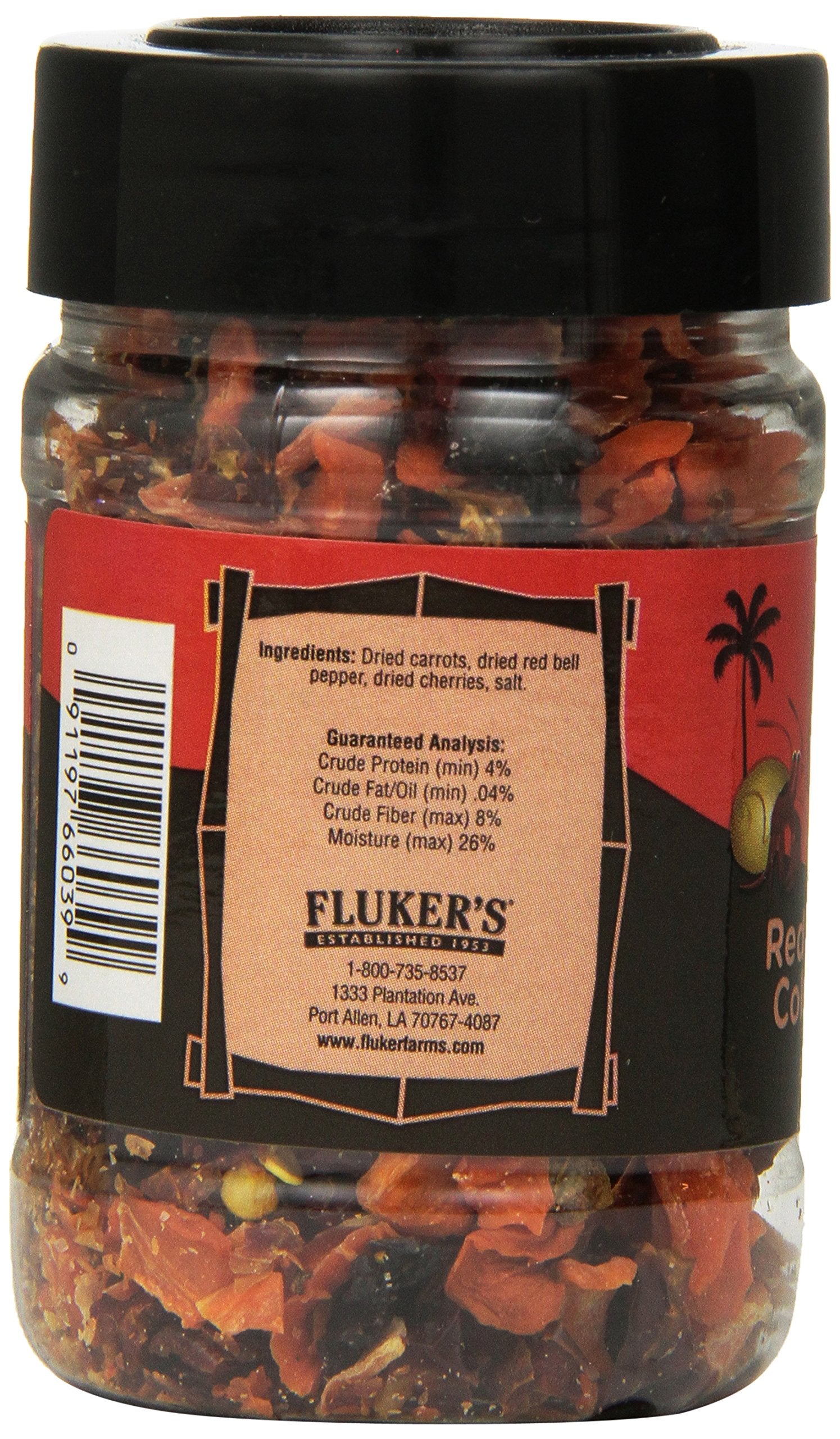 Flukers Color Enhancer Treat for Hermit Crabs - Red 2.5 Ounce (Pack of 1)