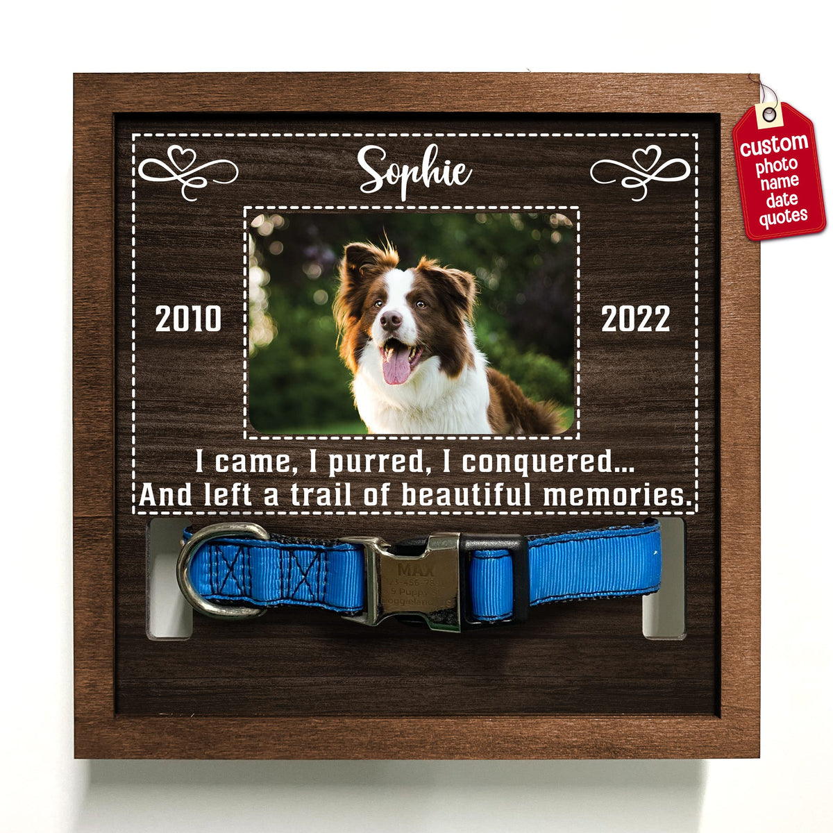 Bfigift Customized Dog Picture Frames For Dogs That Passed Personalized Dog Gifts For Pets Dog Memorial Frames Pet Photo Frames And Memorials Loss Of Dog Gifts Rainbow Bridge Pet Memorial Gifts