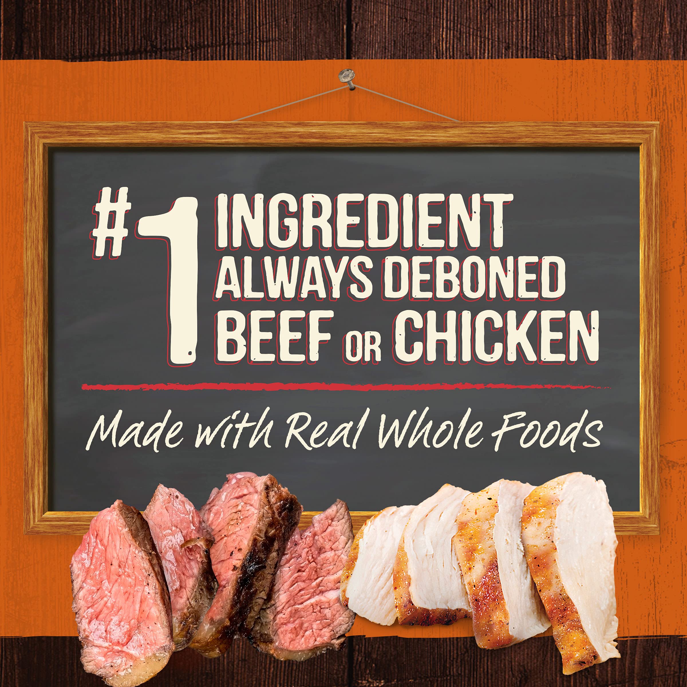 Merrick Grain Free Premium and Natural Canned Dog Food, Soft and Healthy, Real Beef and Chicken Variety Pack - (Pack of 1) 9.5 l