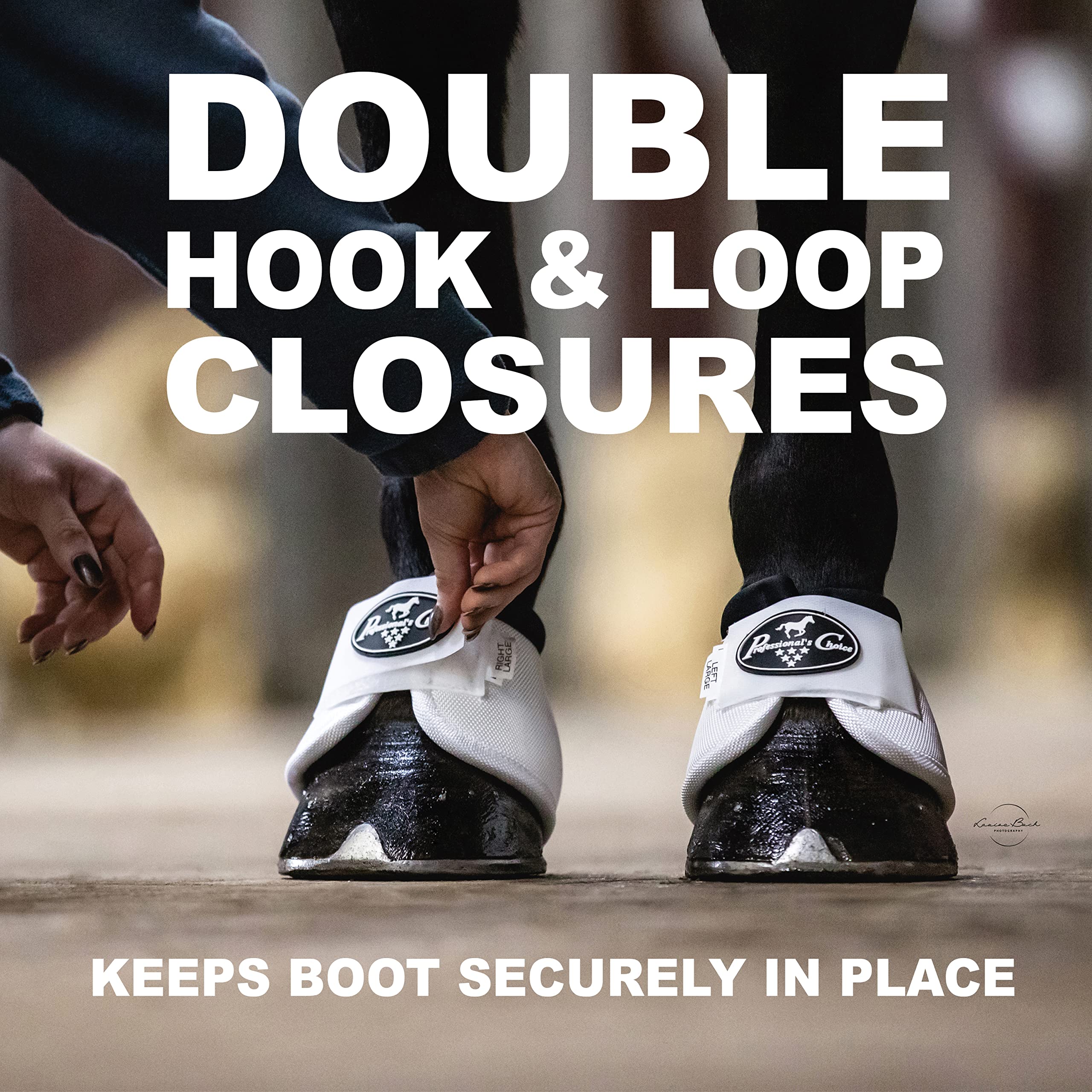 Professional'S Choice Ballistic Overreach Bell Boots For Horses | Superb Protection, Durability & Comfort | Quick Wrap Hook & Loop | Sold In Pairs | Small Chocolate Brown