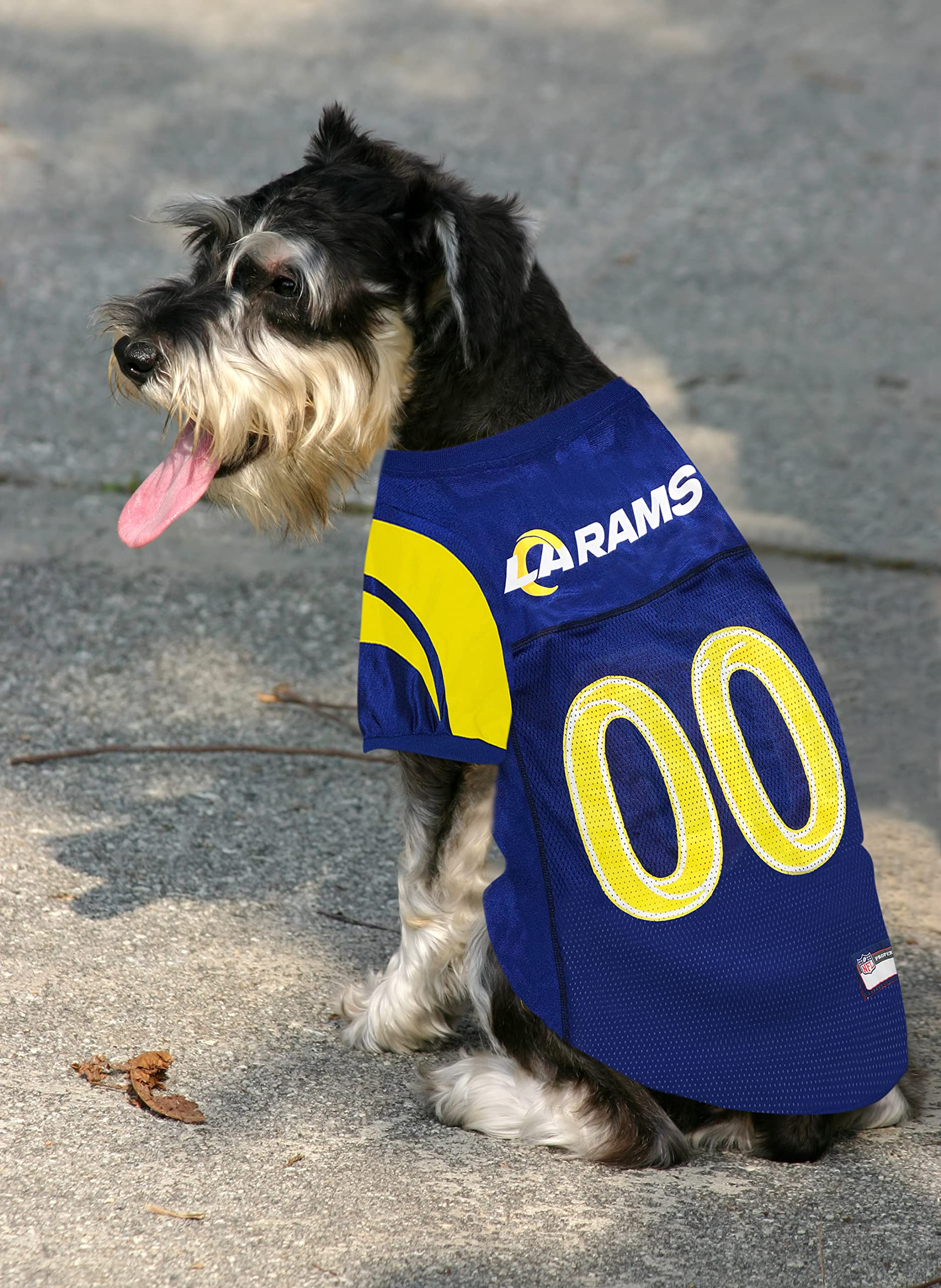 Nfl Los Angeles Rams Dog Jersey, Size: Large. Best Football Jersey Costume For Dogs & Cats. Licensed Jersey Shirt