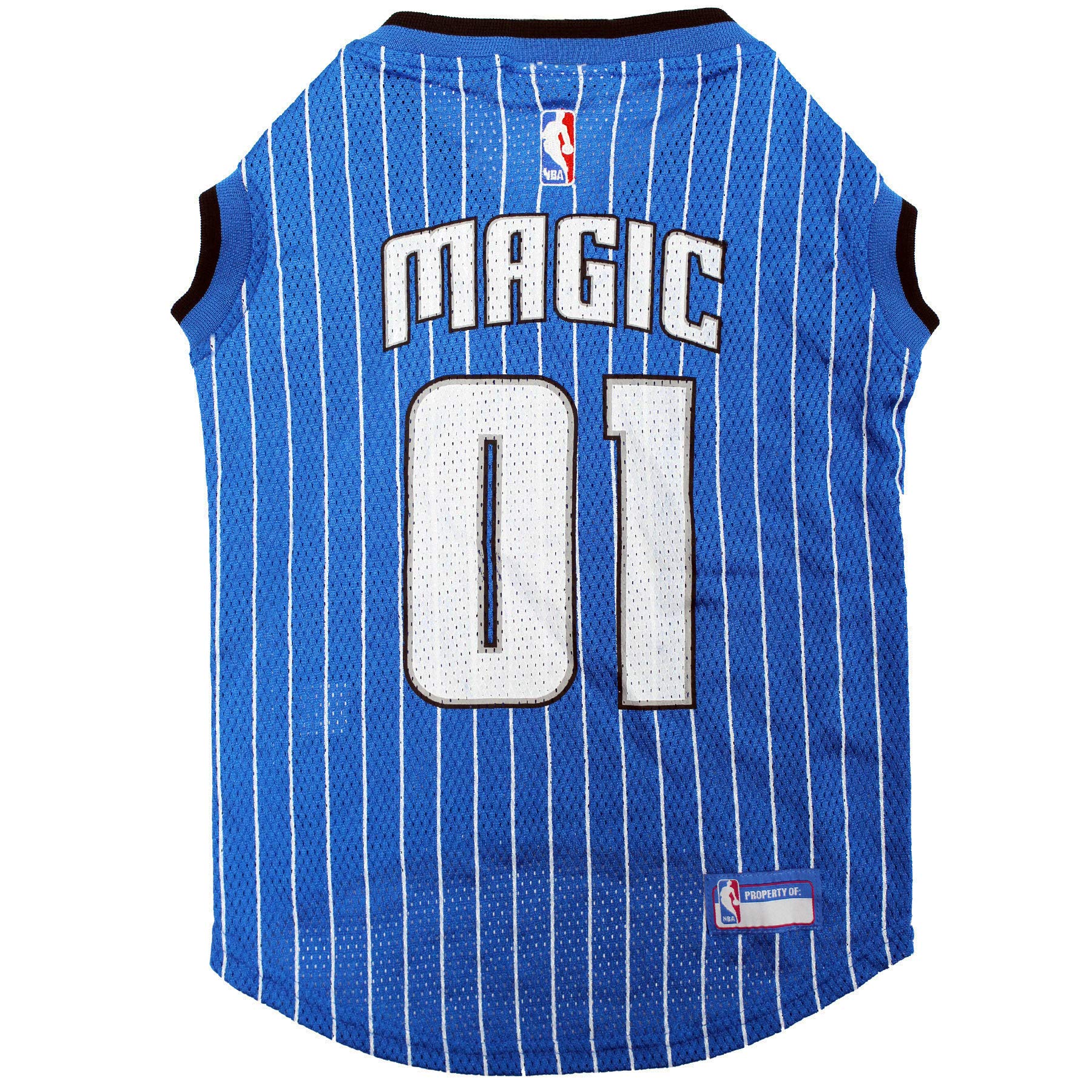 Pets First NBA ORLANDO MAGIC DOG Jersey, Medium - Tank Top Basketball Pet Jersey
