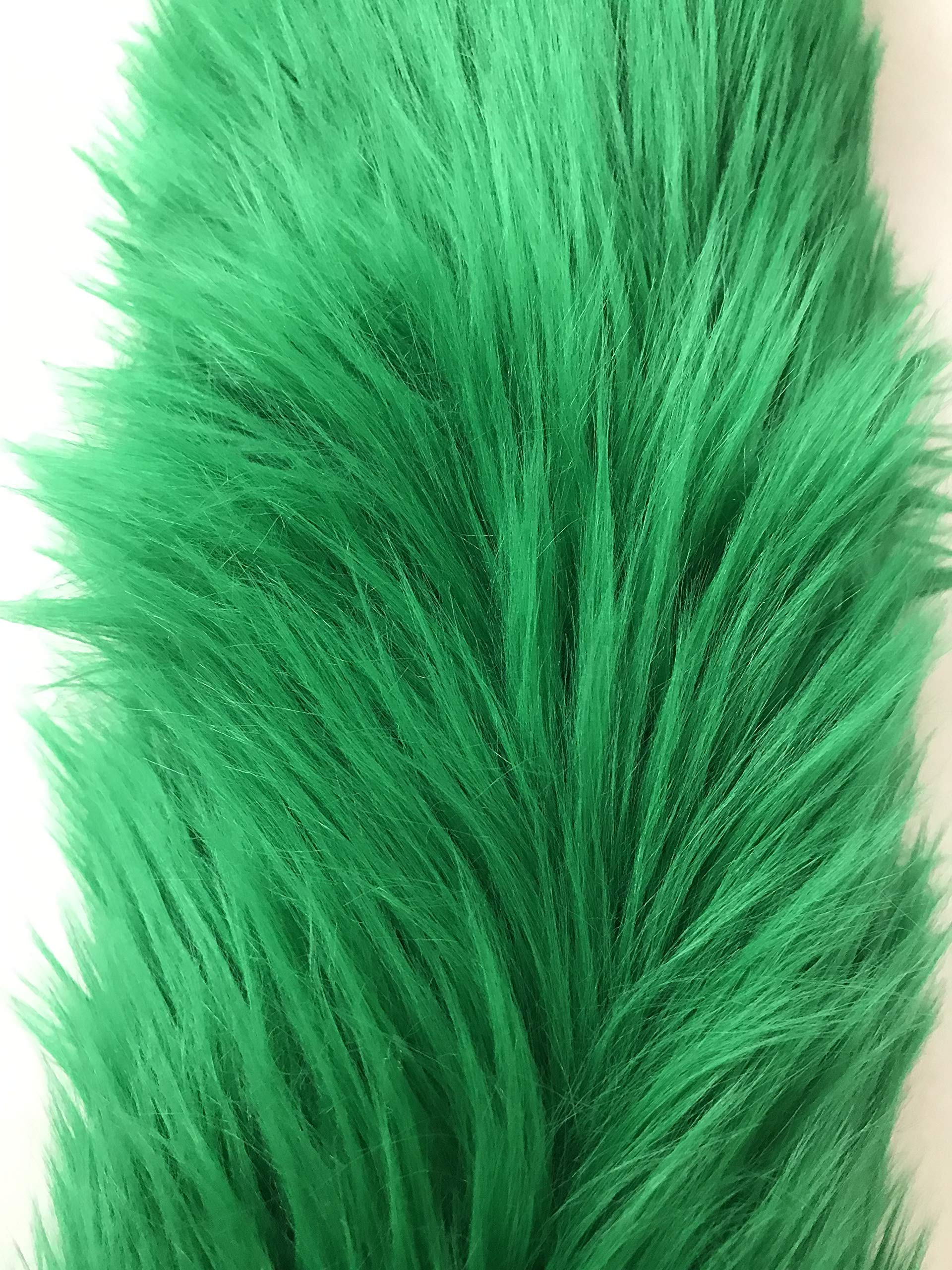 Bianna Creations Long Faux Fur Animal Luxury Tail, Cosplay Fursuit Fursona,Costume Dress Up Pet Play Furry Accessory (20, Emer