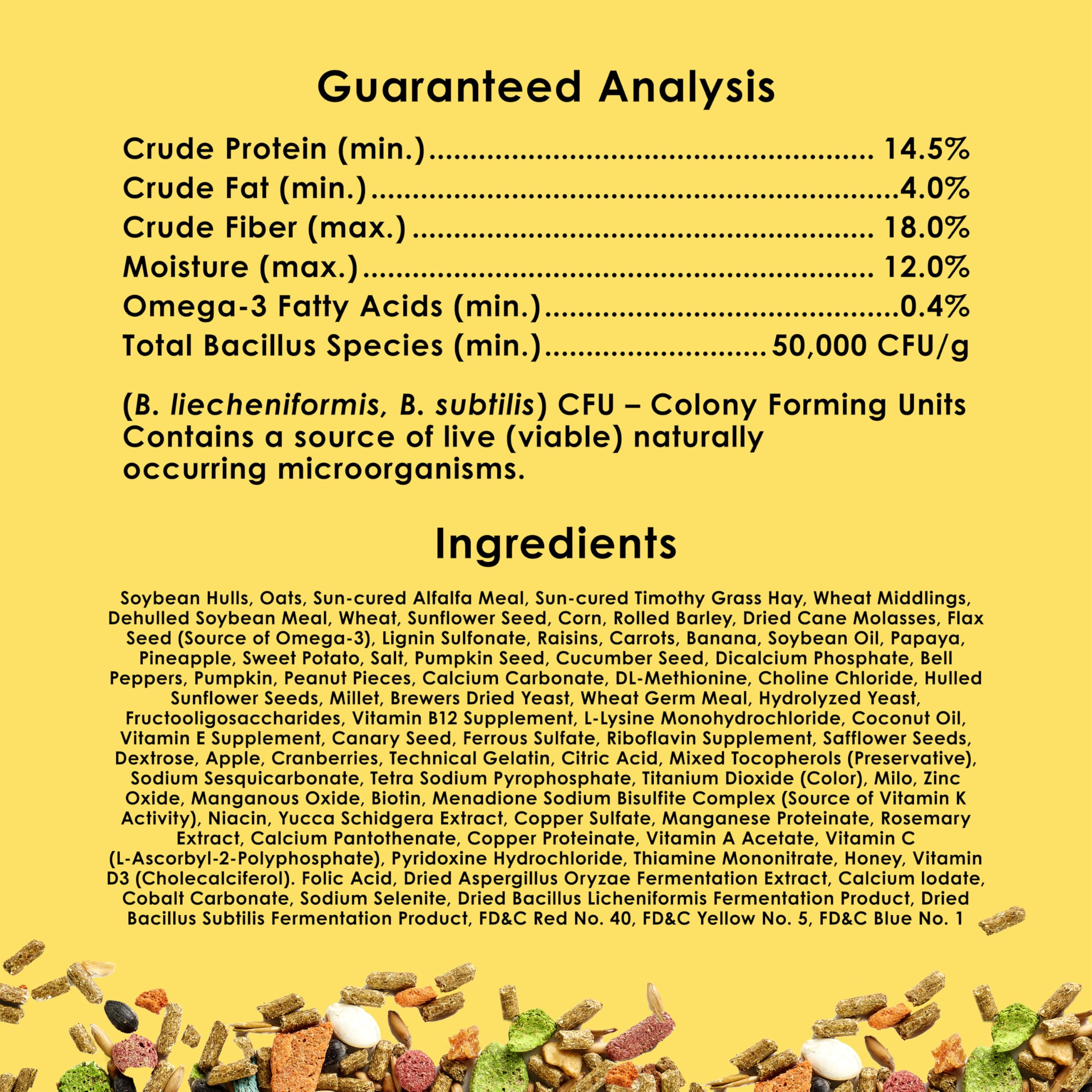 Kaytee Fiesta Rabbit Food Flavor Medley 25 Pounds