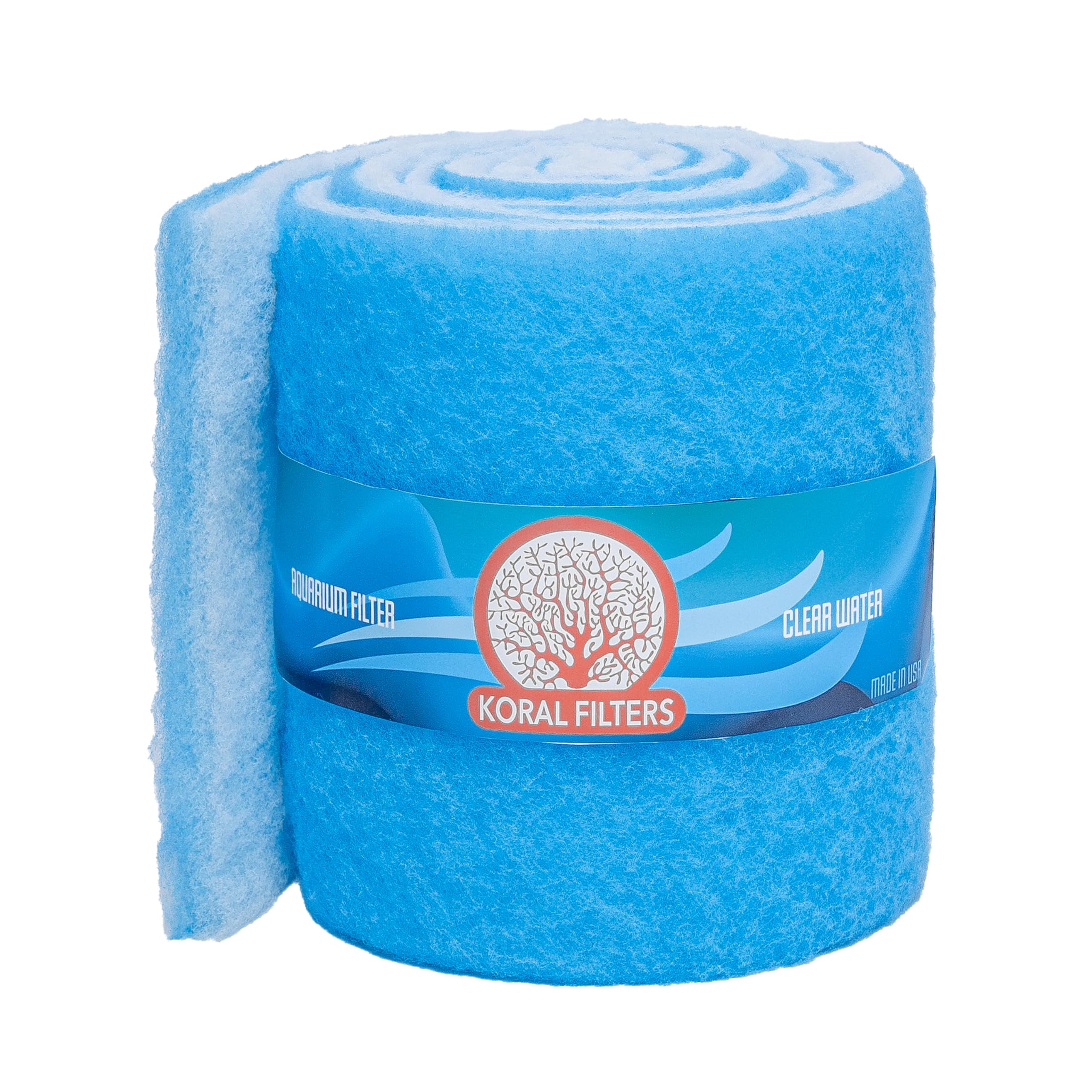 Aquarium Filter Media Pad Cut To Fit Roll, 12'' X 72'' (6 Ft)