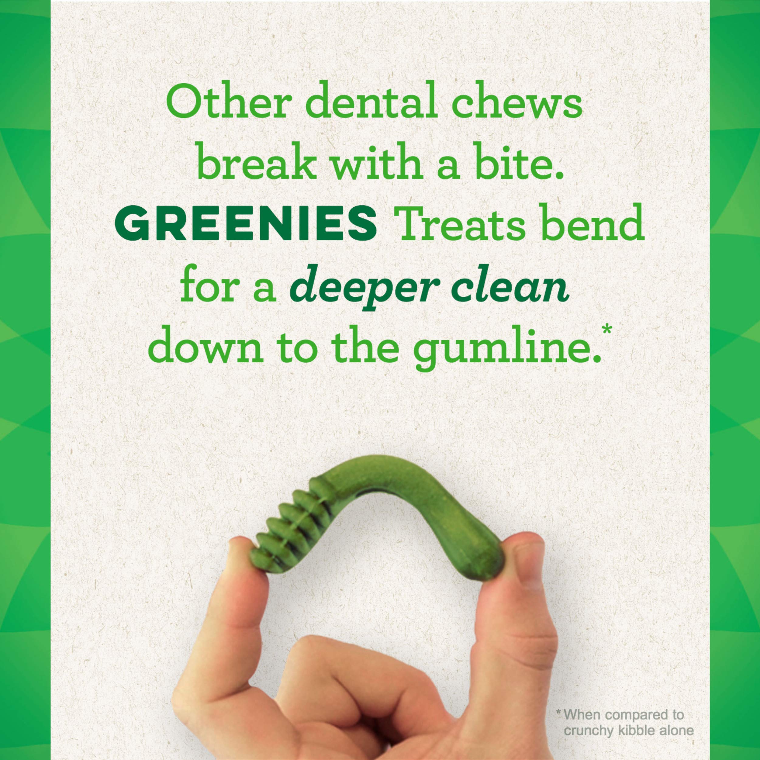 Greenies Original Regular Dental Dog Treats, 3 oz. Pack (3 Treats)