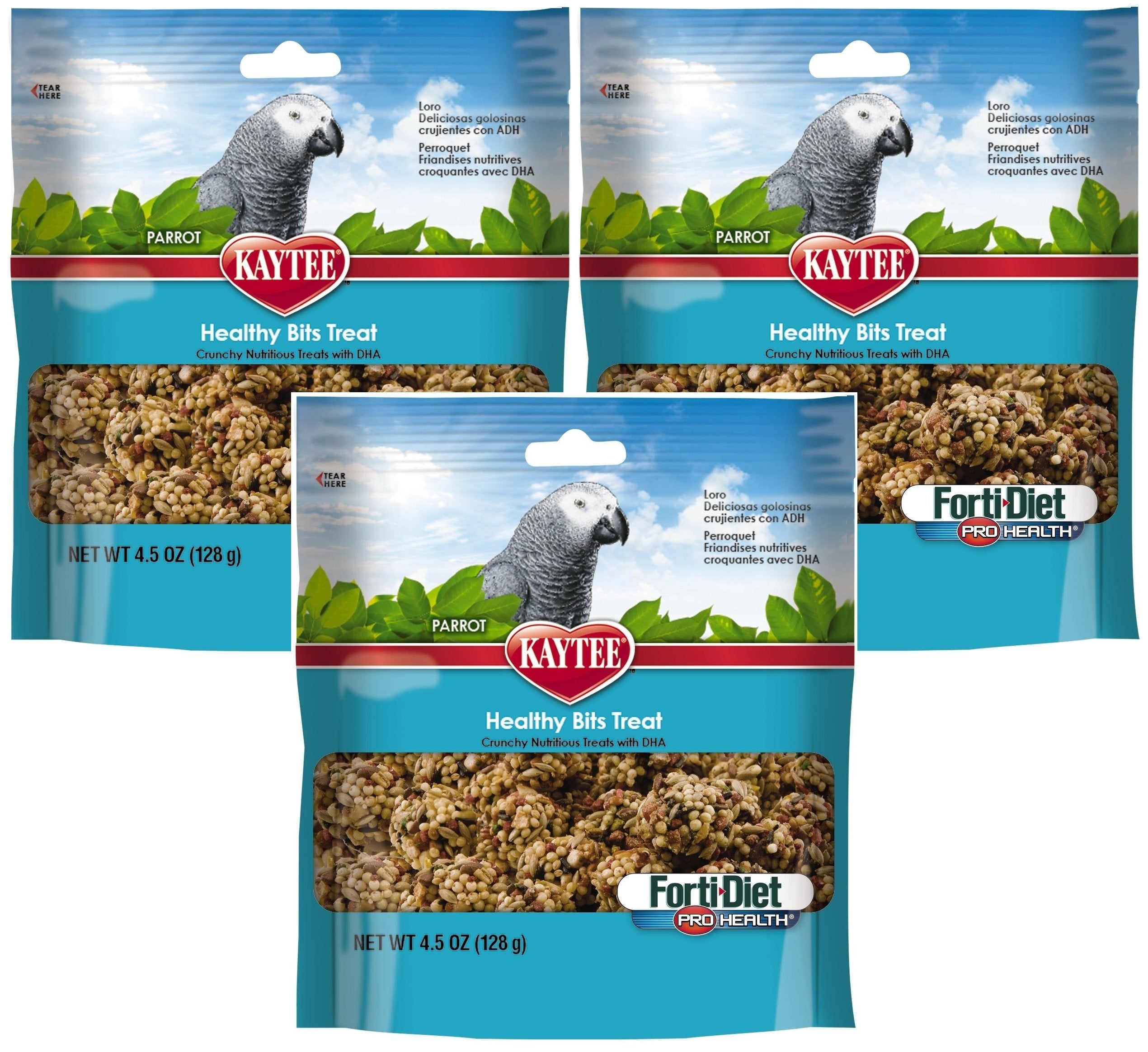 Kaytee Forti-Diet Pro Health Healthy Bit Parrot 4.5oz