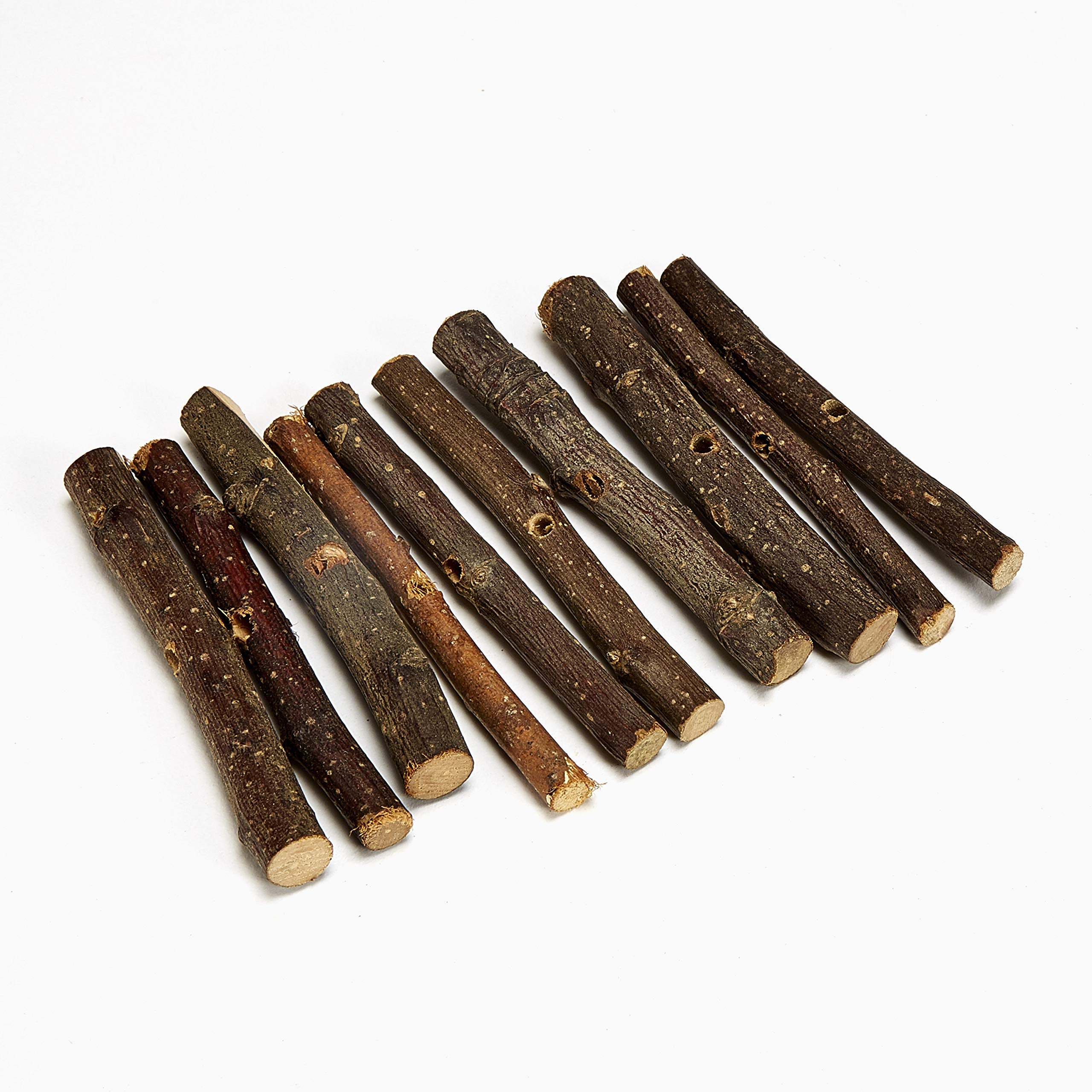 Kaytee Apple Orchard Sticks for Rabbits, Guinea Pigs, Hamsters or Other Small Animals, 10 Count