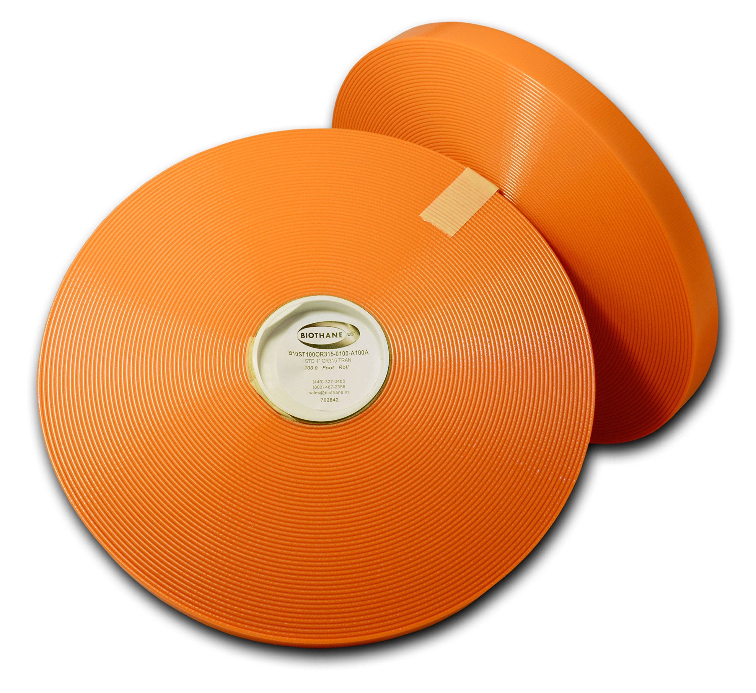 3/4'' Gold Standard (0.10'' Thick) | Biothane Usa (100 Feet, Orange 315)