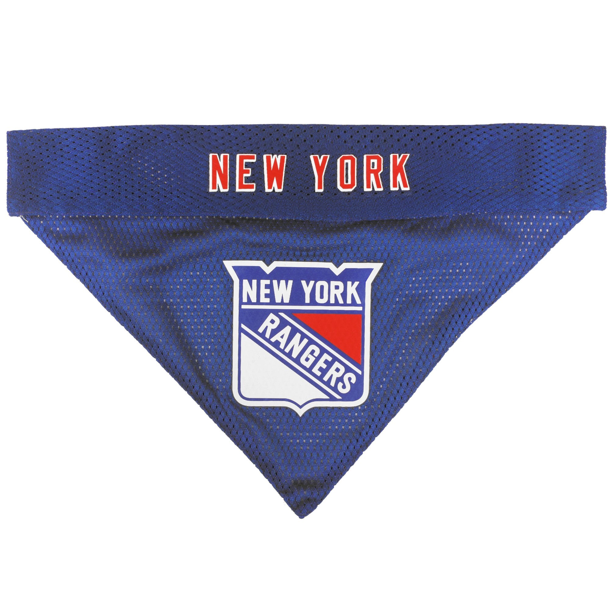 NHL New York Rangers Bandana for Dogs & Cats, Small/Medium. - Cute & Stylish Bandana! The Perfect Hockey Fan Scarf Bandana, Grea
