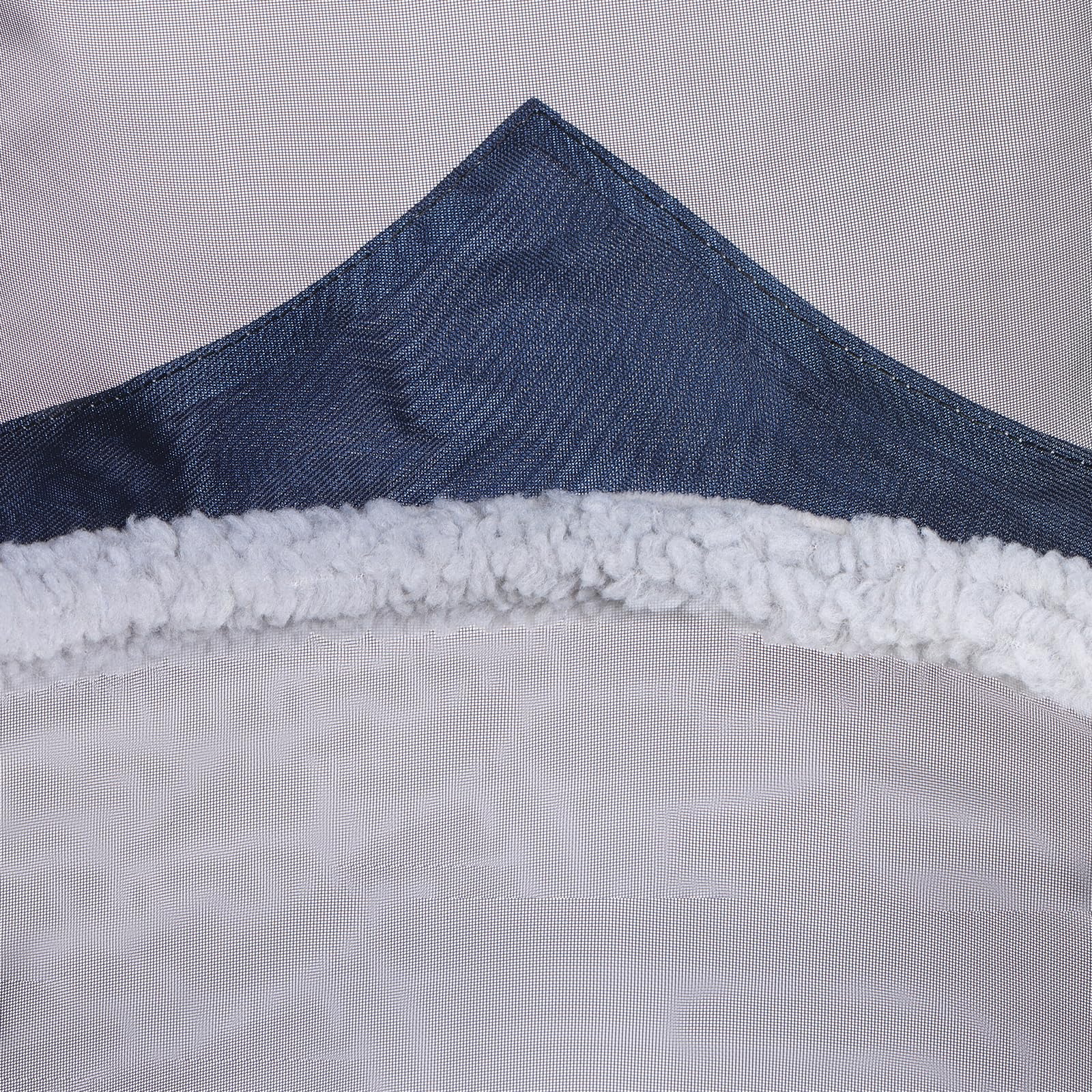 Harrison Howard CareMaster Pro Luminous Horse Fly Mask Large Eye Space Long Nose with Ears UV Protection for Horse Royal Blue L