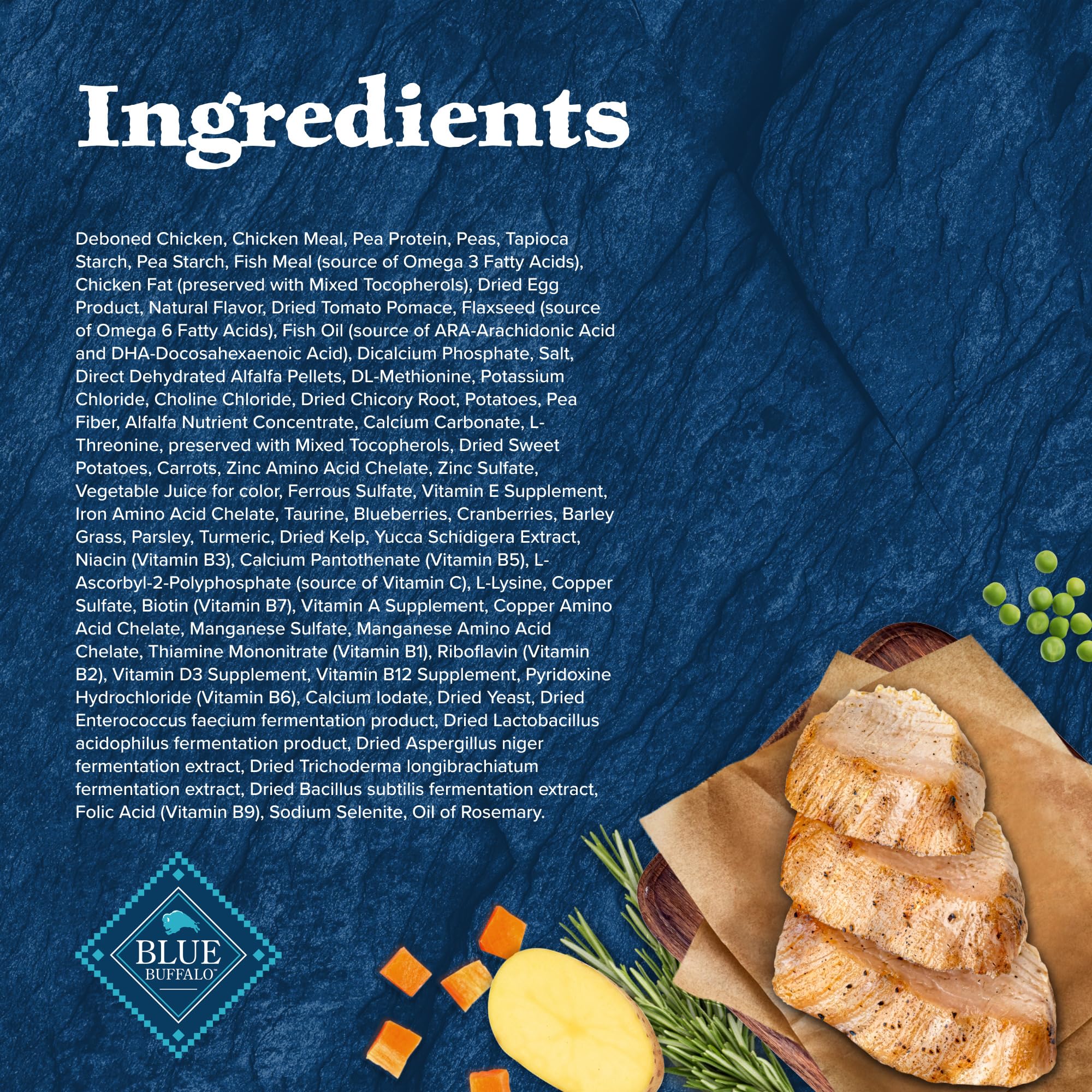 Blue Buffalo Wilderness Puppy High-Protein Dry Dog Food with Real Chicken, Grain-Free, Made in the USA with Natural Ingredients,