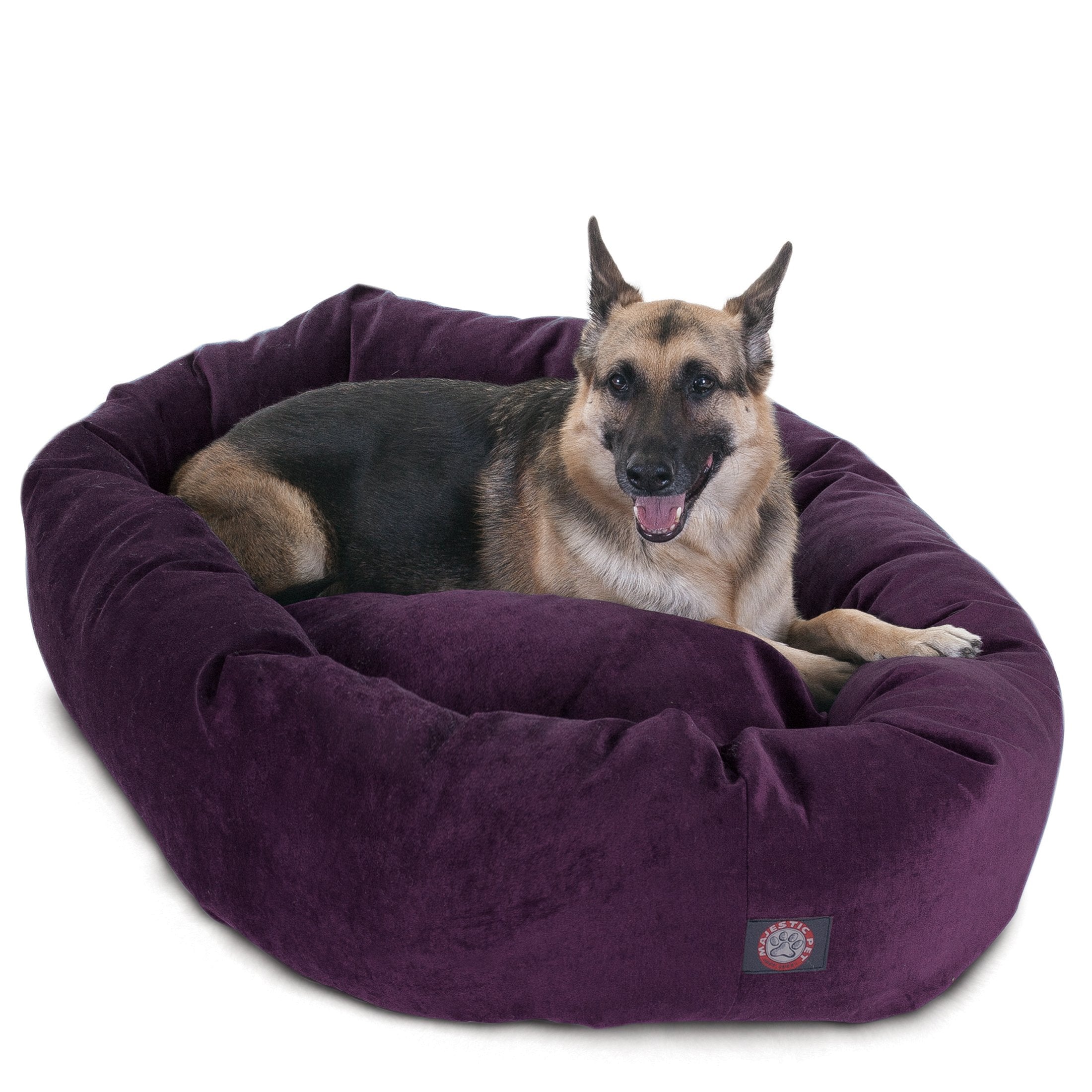 Majestic Pet Villa 52 Inch Shredded Memory Foam Dog Bed For X-Large Sized Dogs 52X35X11 Inch-Orthopedic Dog Bed With Removable W
