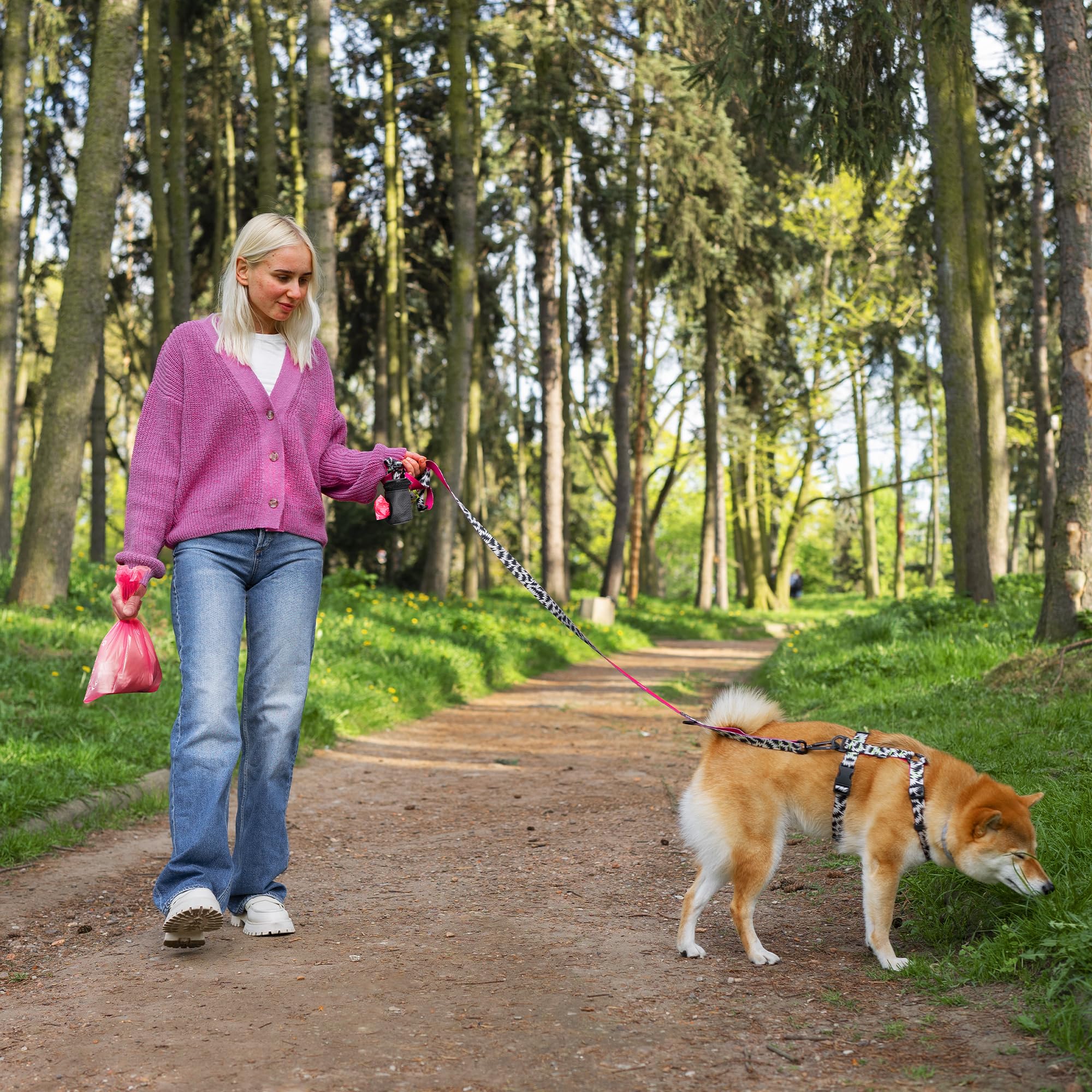 200 Counts Dog Poop Bags, Leak Proof, Extra Thick And Strong Pet Waste Bags For Dog Walking And Cat Litter