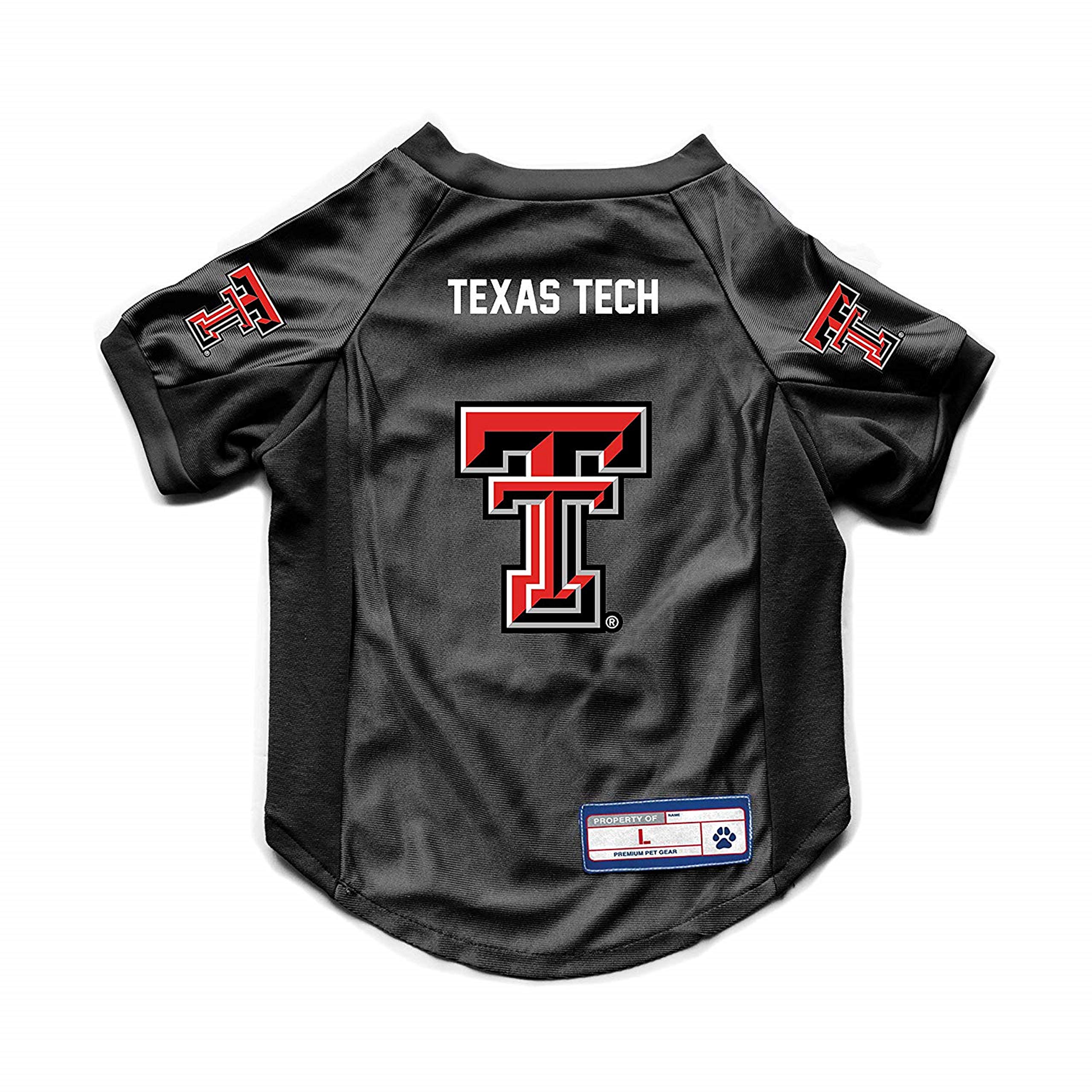 Texas Tech Red Raiders Pet Jersey Stretch Size Xs - Special Order