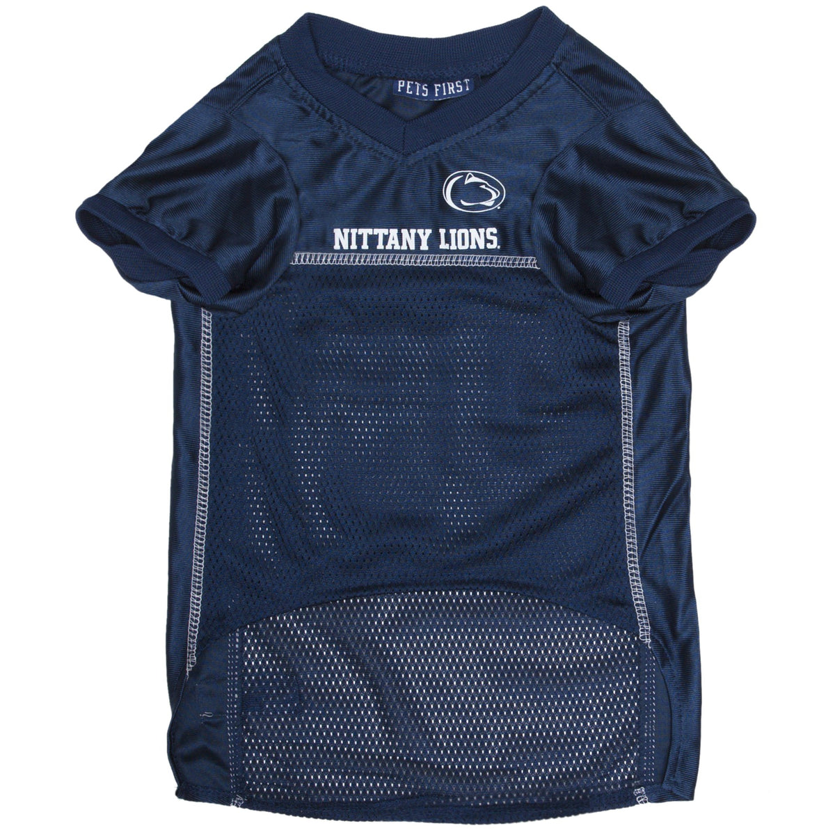 Pets First Ncaa College Penn State Nittany Lions Mesh Jersey For Dogs & Cats, Large. Licensed Dog Jersey With Your Favorite Foot