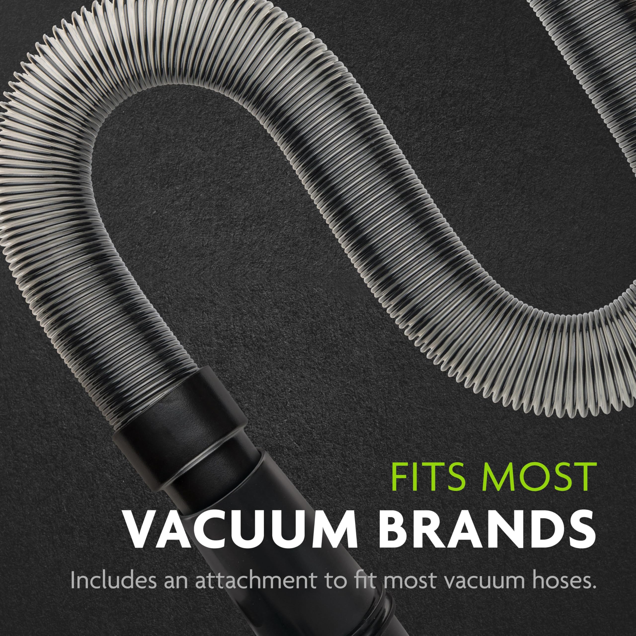 Furminator Furvac Dog Hair Vacuum Accessory, Black