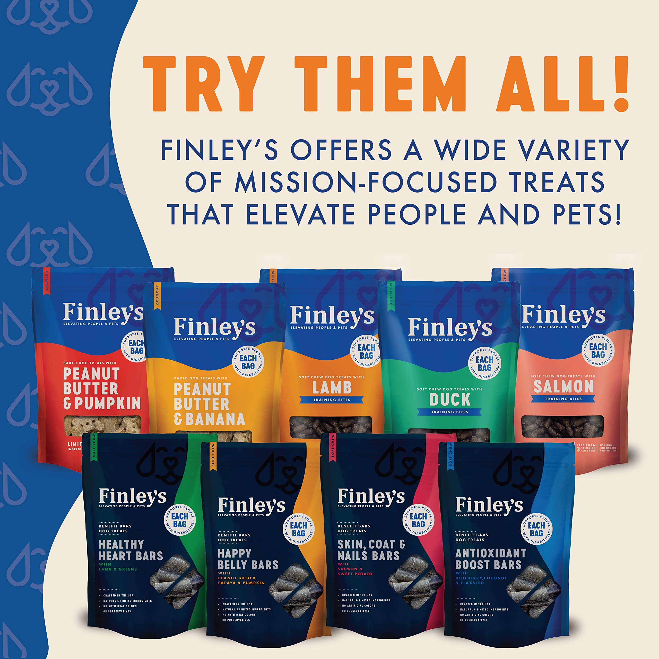 Finleys Dog Treat Lamb Training Bites Treats for Dogs Made in USA | All-Natural Protein Wheat Free Dog Treats | Healthy Dog Tre