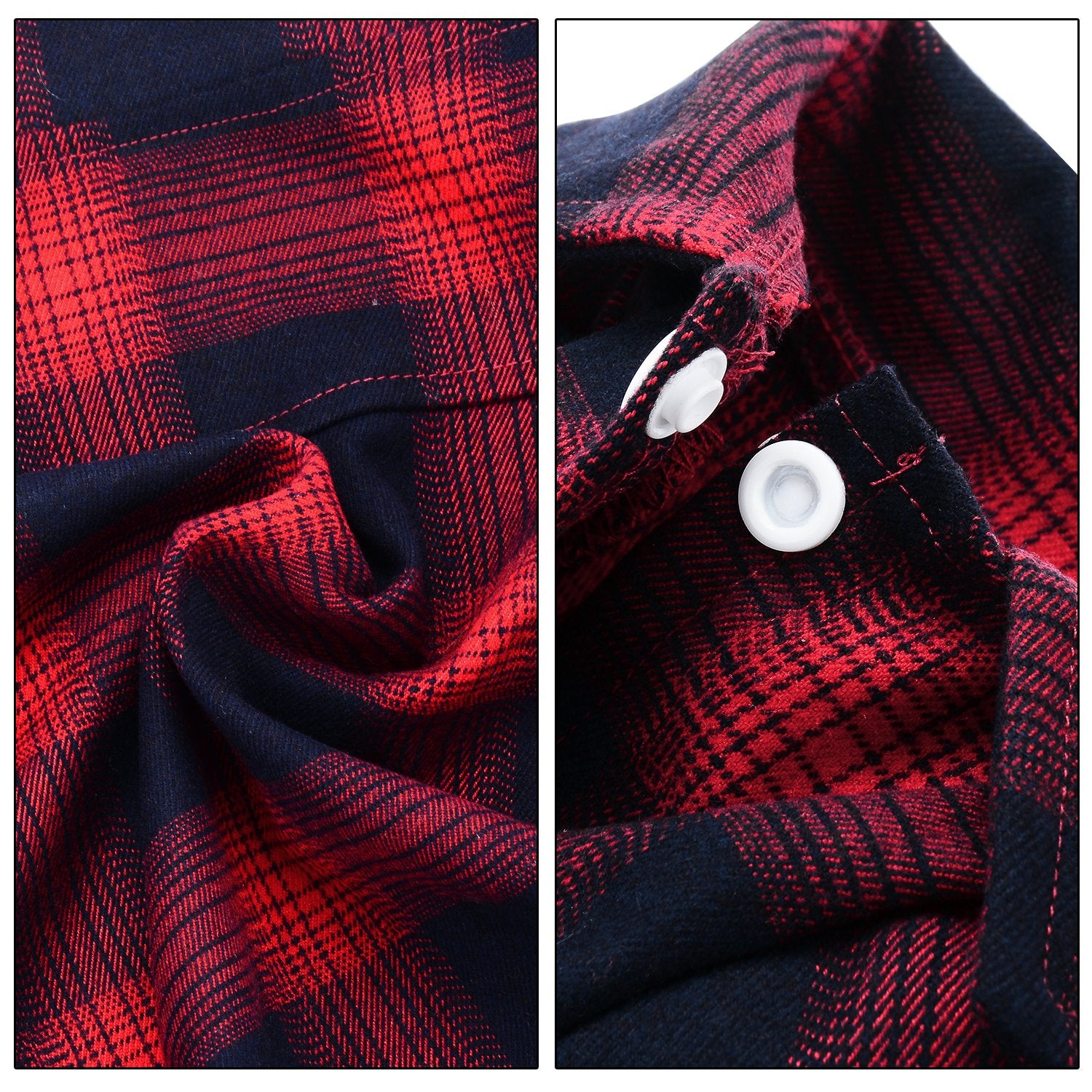 Koneseve Dog Shirt, Pet Plaid Clothes Shirt T-Shirt Sweater Matching Breathable For Small Medium Large Dog Cat Puppy Adorable Ca